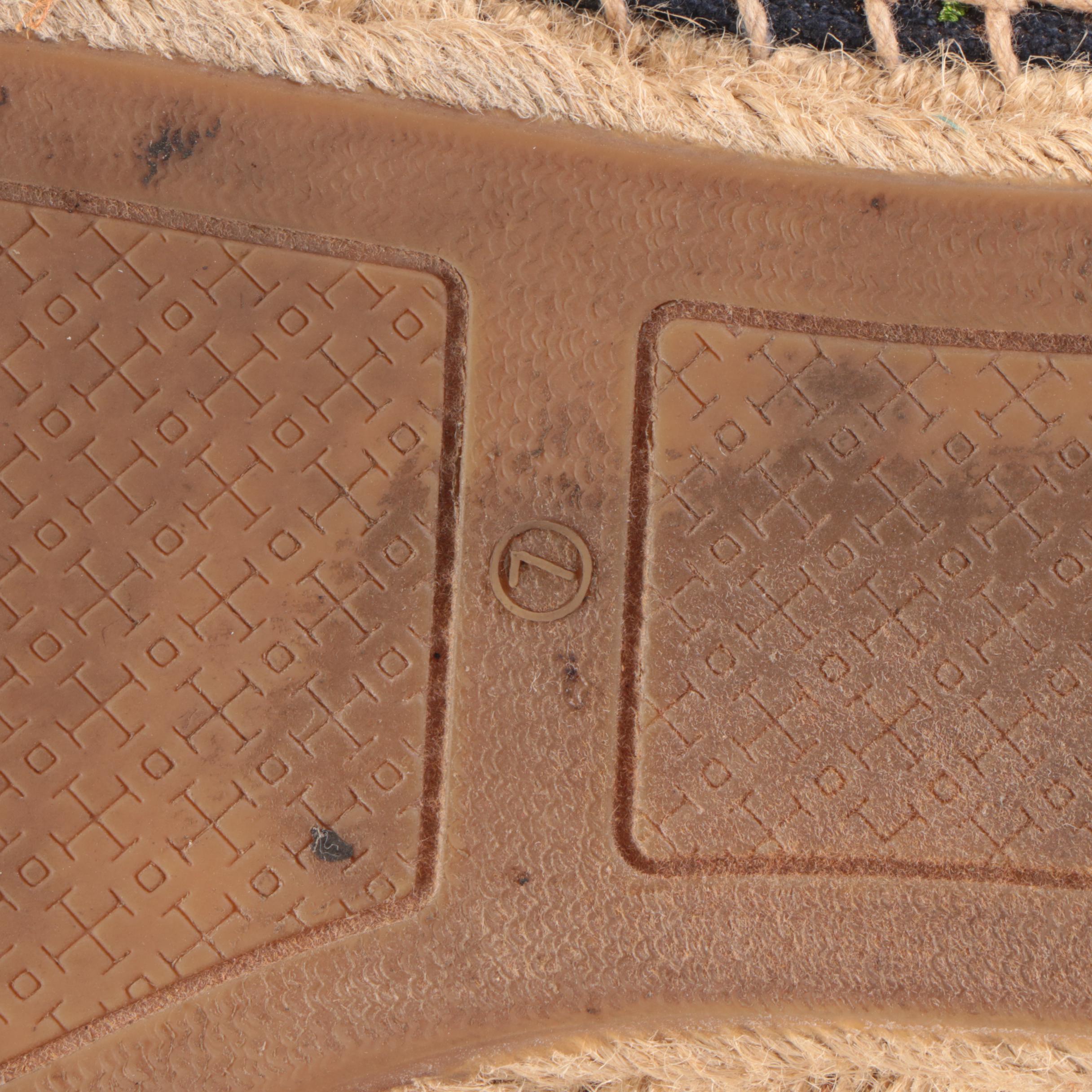 Tory Burch Floral Iris Embroidered Espadrille Slides