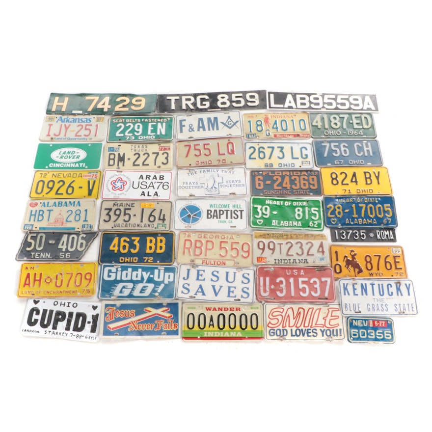 American and International Vehicle Vanity and License Plates