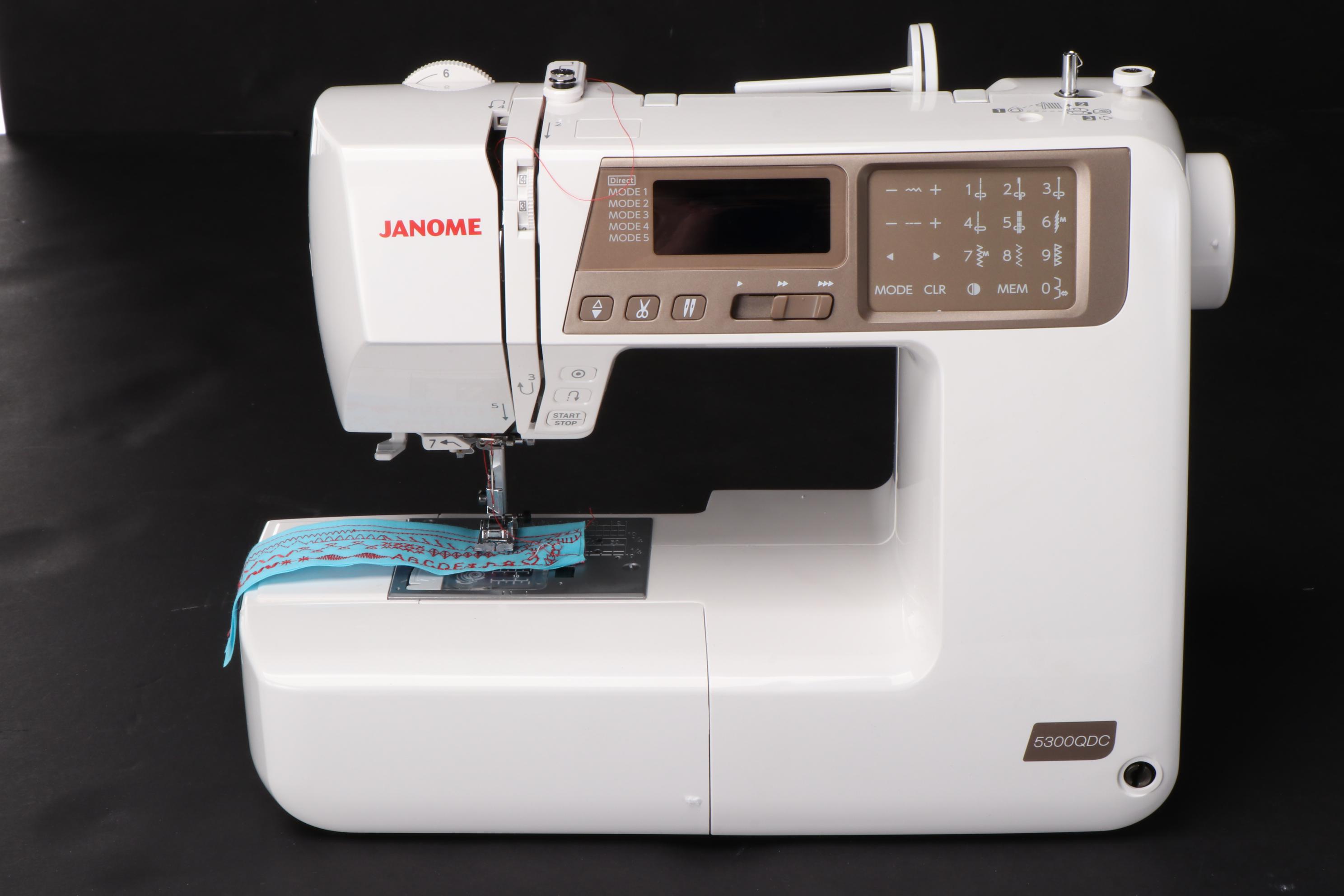 Janome Computerized Sewing Machine Model 5300QDC