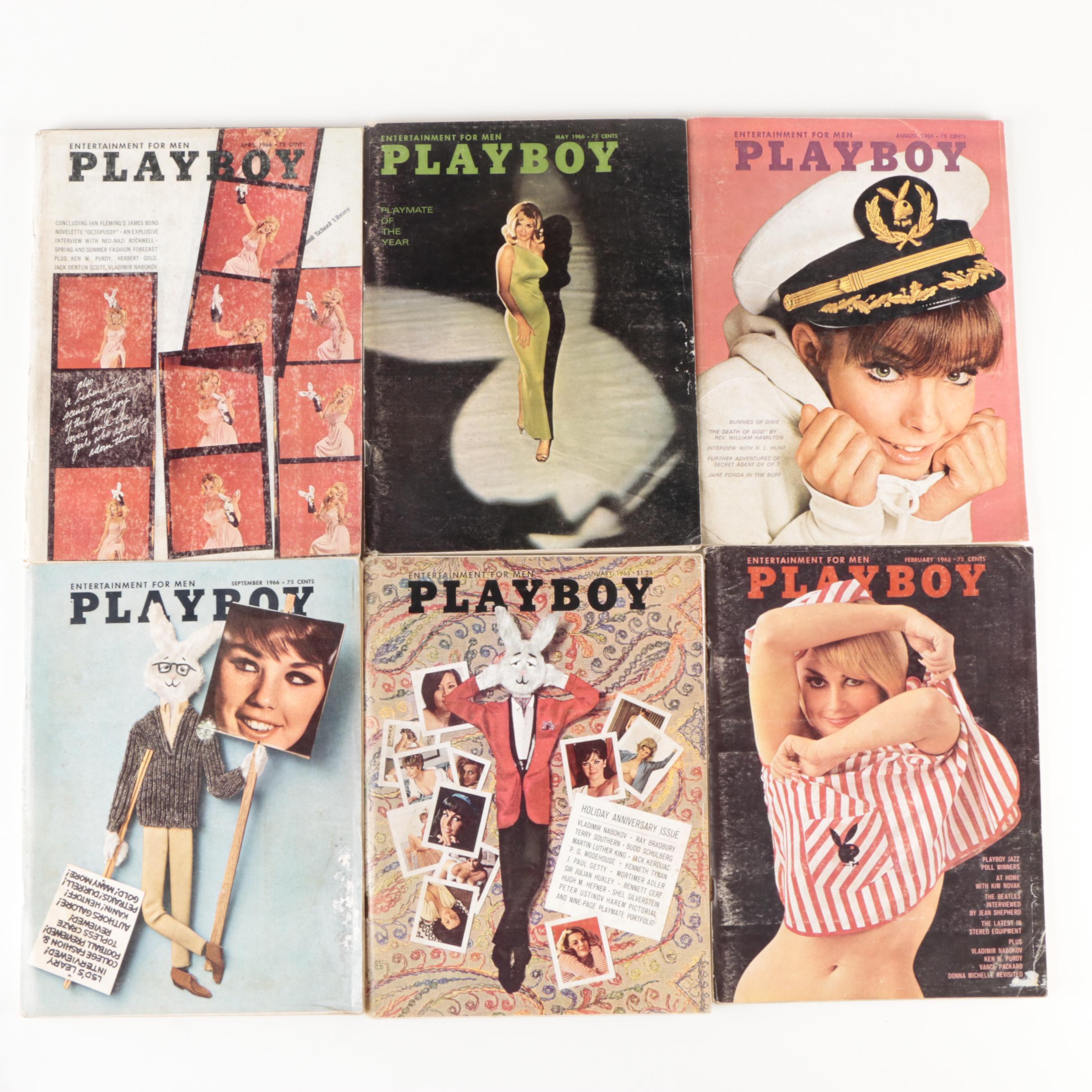 "Playboy" Magazines Featuring the Beatles Interview and Others, 1960s