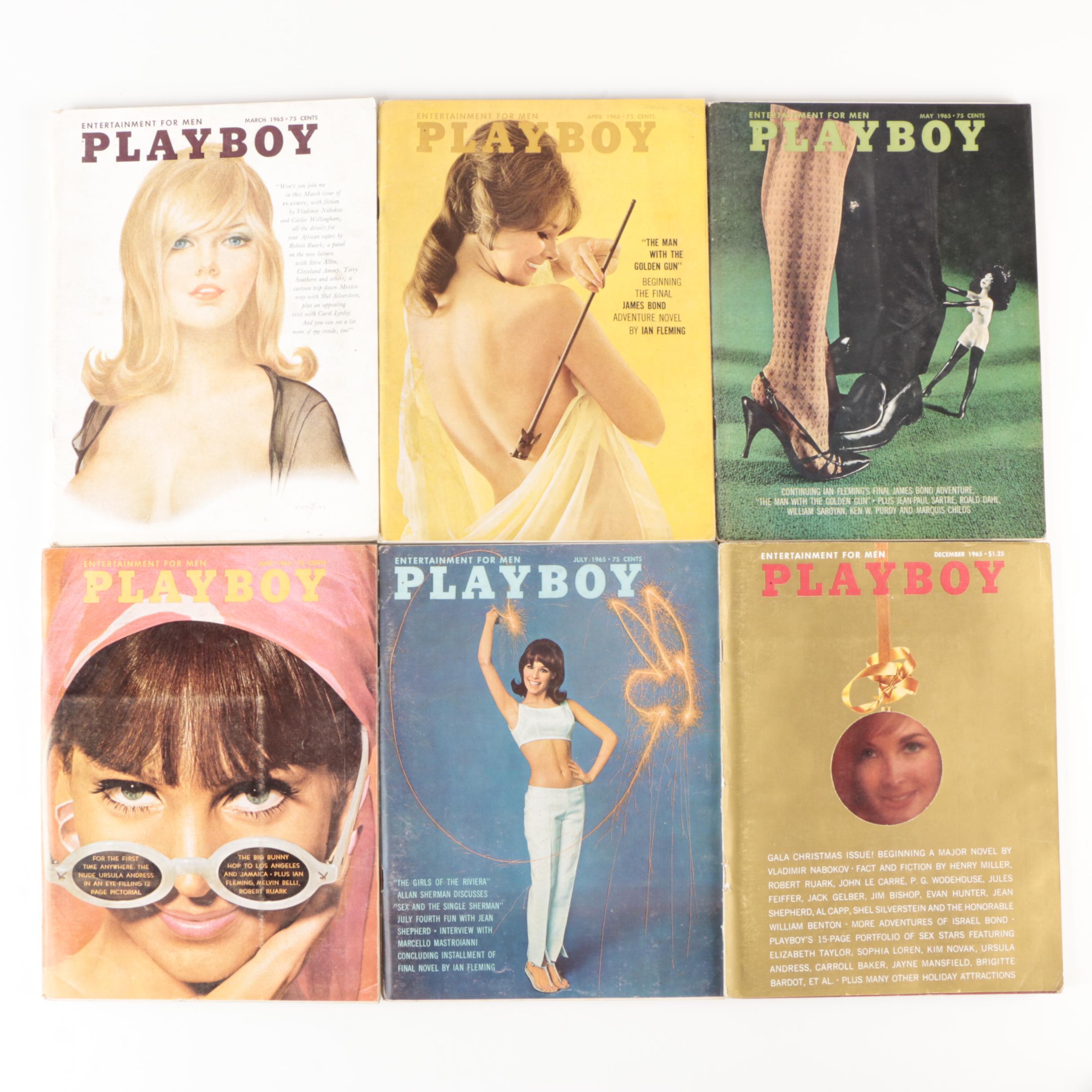 "Playboy" Magazines Featuring the Beatles Interview and Others, 1960s