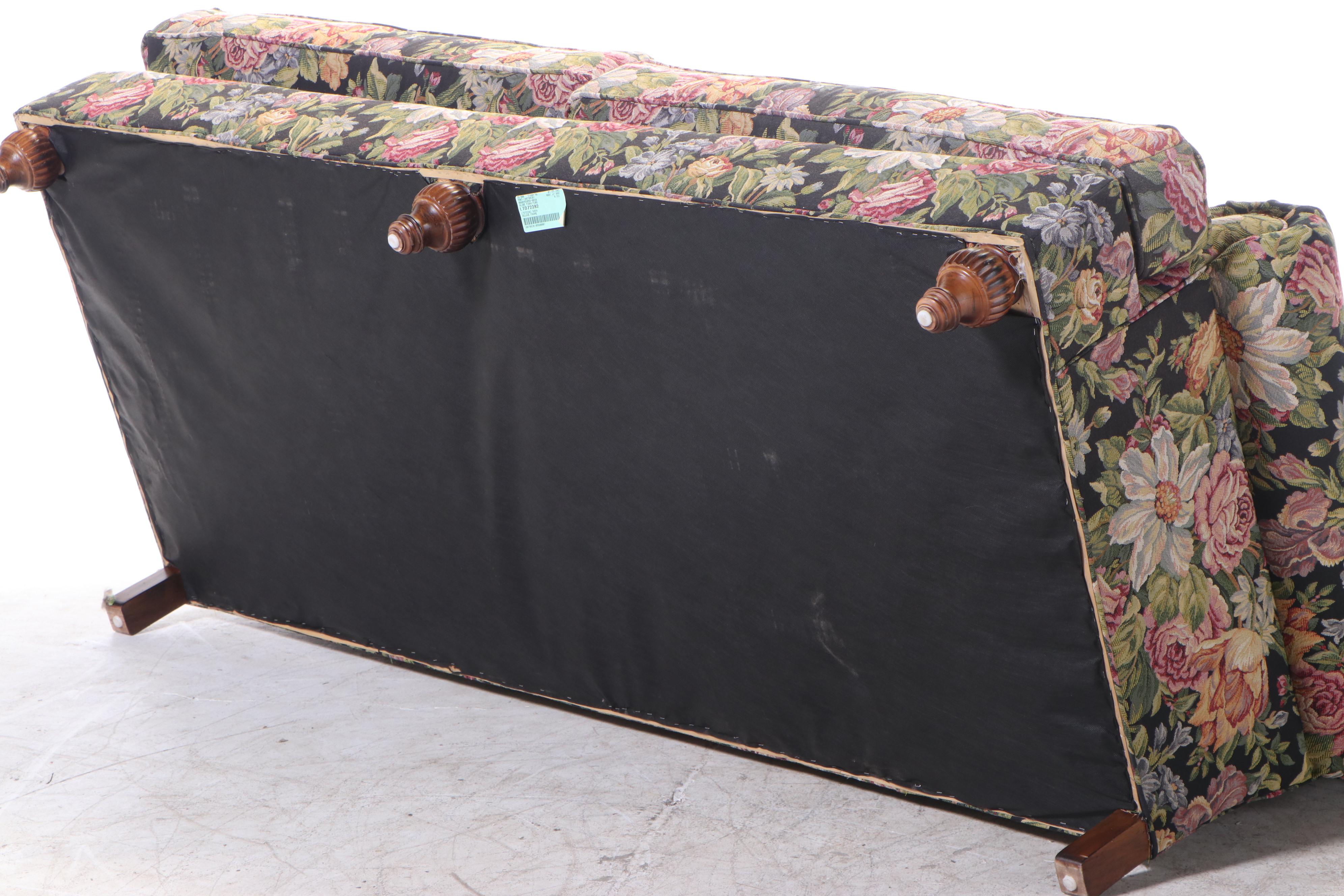 Century Furniture "LT Designs" Floral-Upholstered Sofa