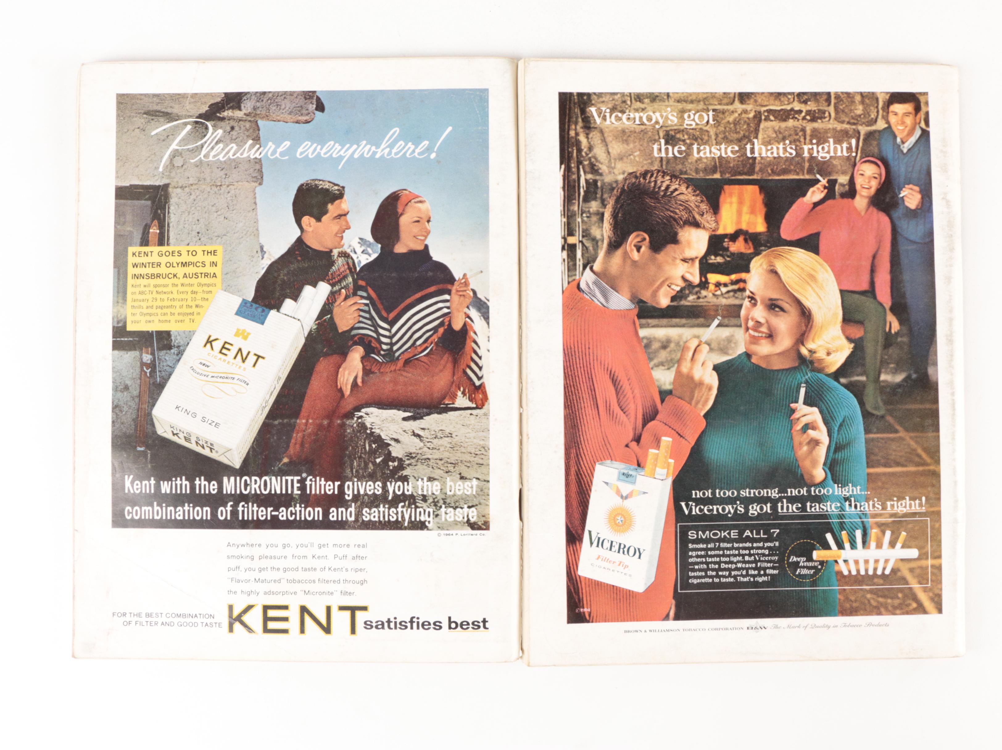 "Playboy" Magazines Featuring the 1964 Playmate of the Year and Others, 1964