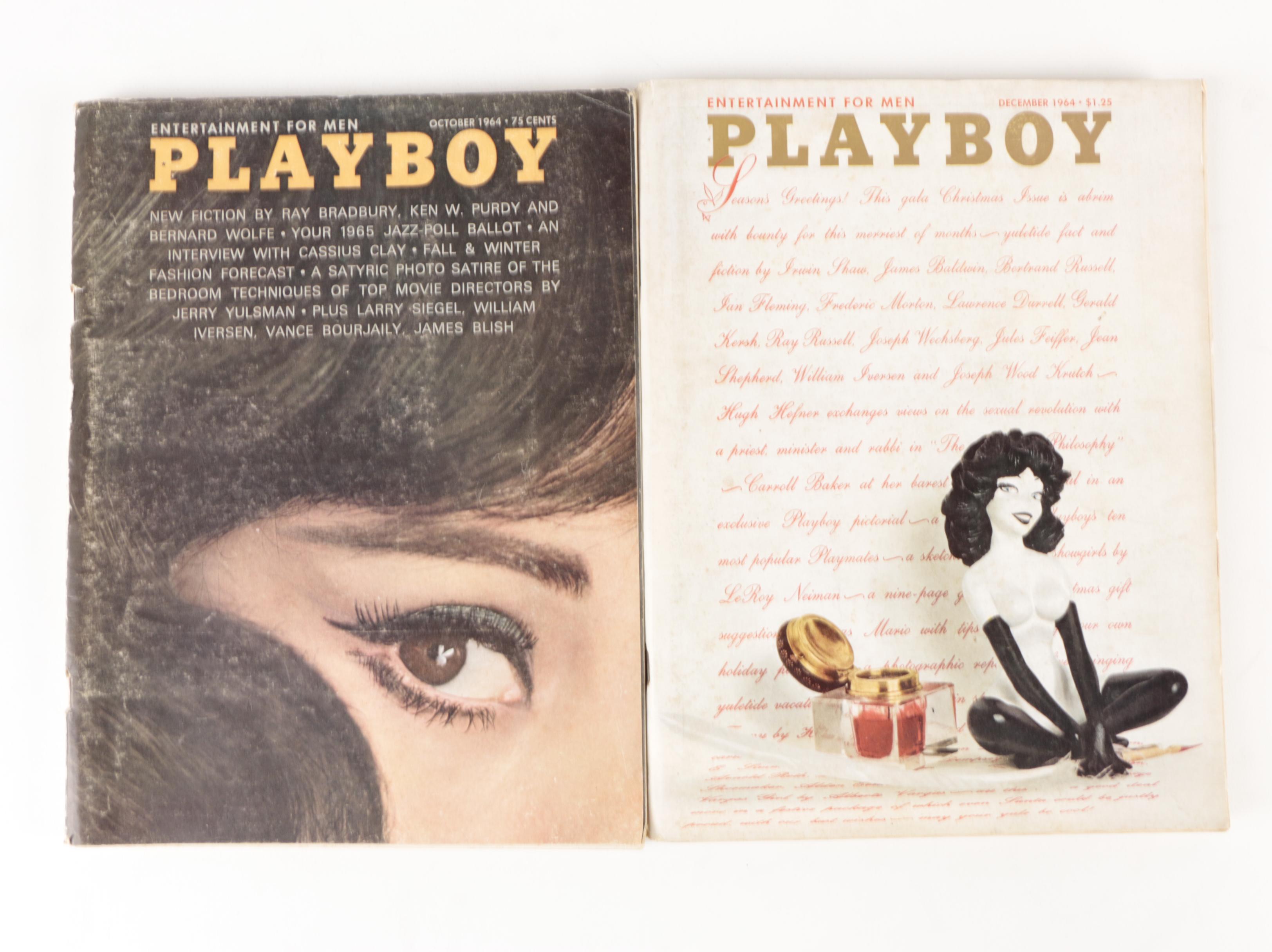 "Playboy" Magazines Featuring the 1964 Playmate of the Year and Others, 1964