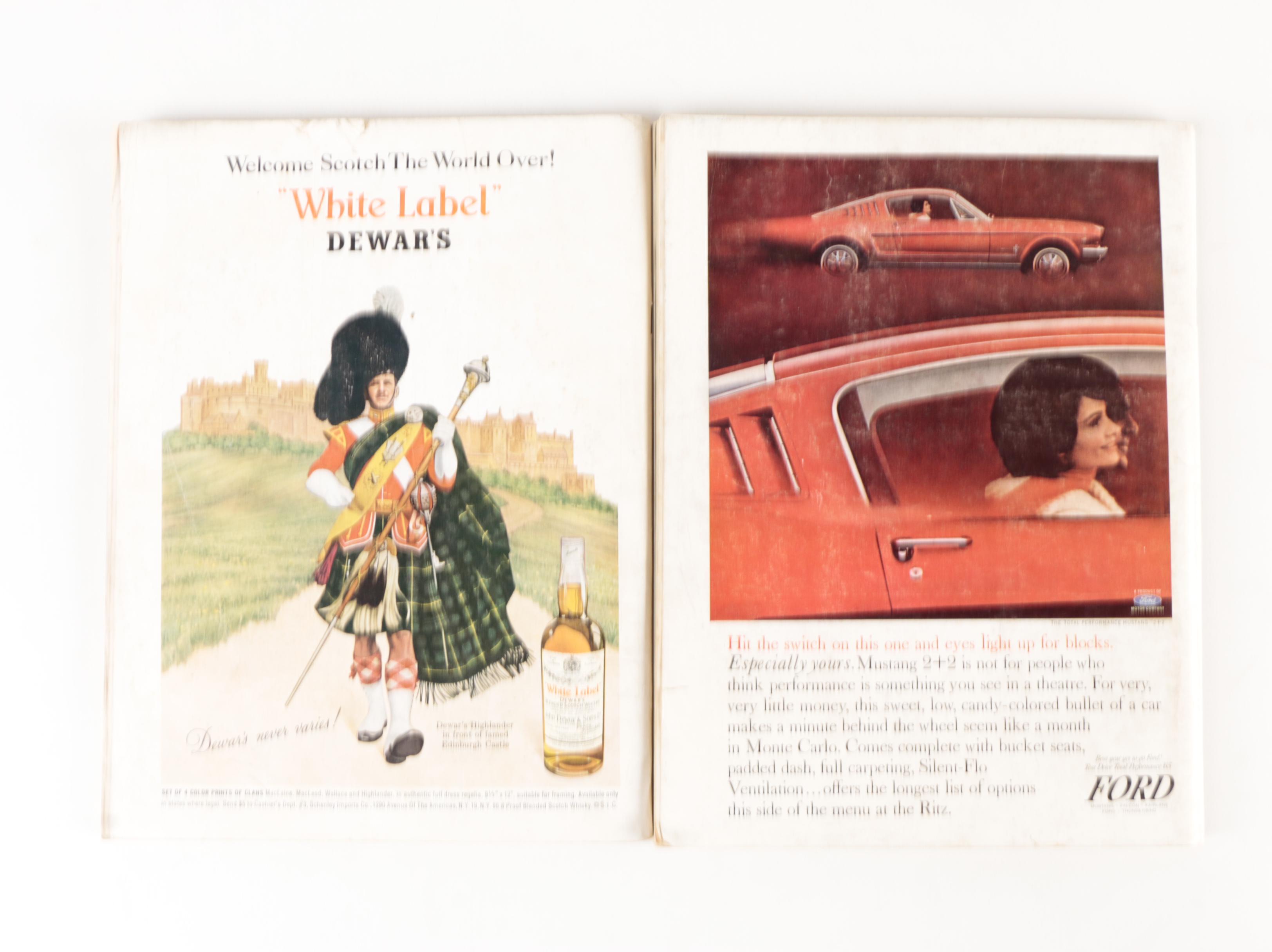 "Playboy" Magazines Featuring the 1964 Playmate of the Year and Others, 1964