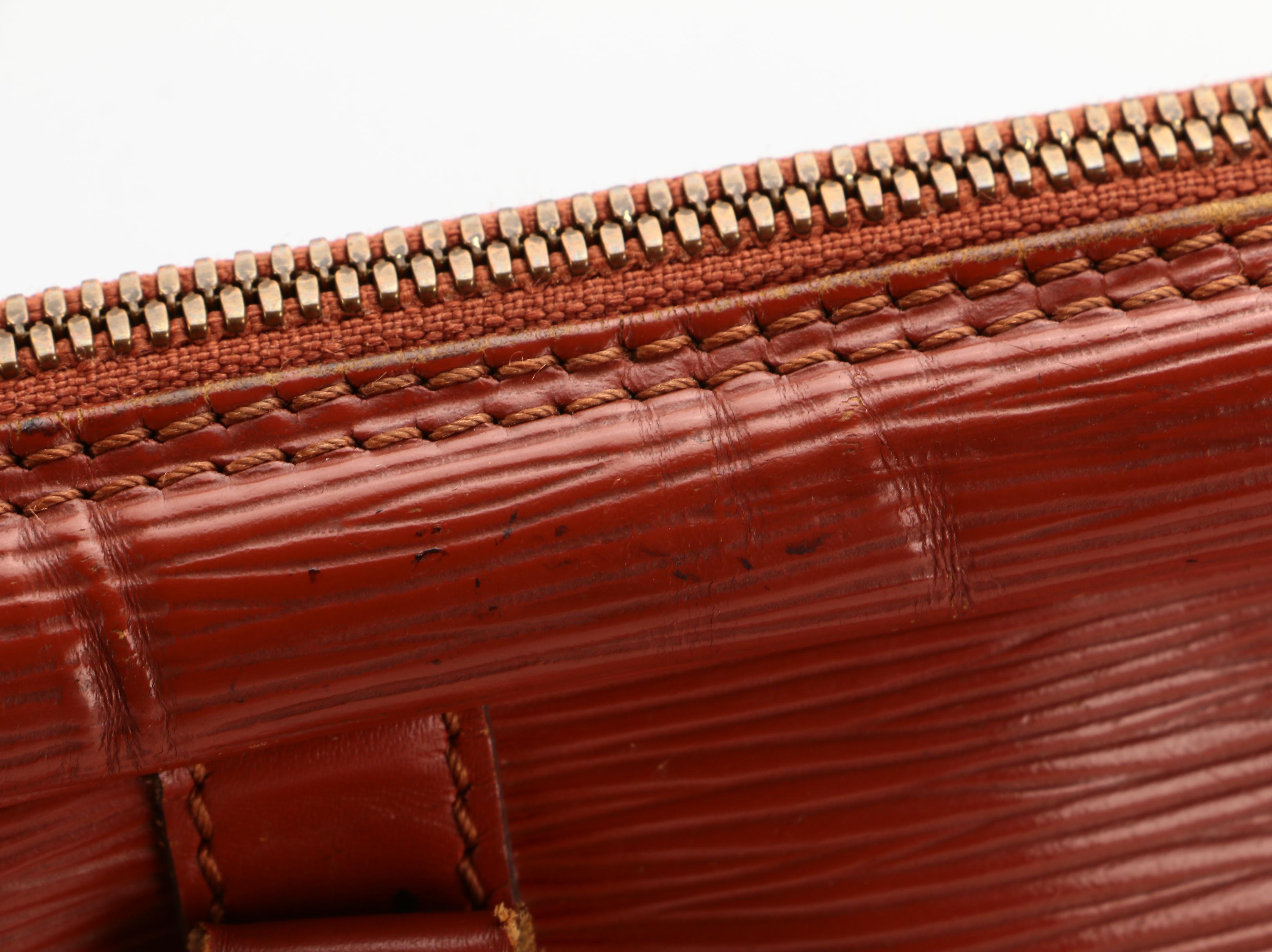 Louis Vuitton Porte-Documents Voyage Briefcase in Kenyan Fawn Epi Leather