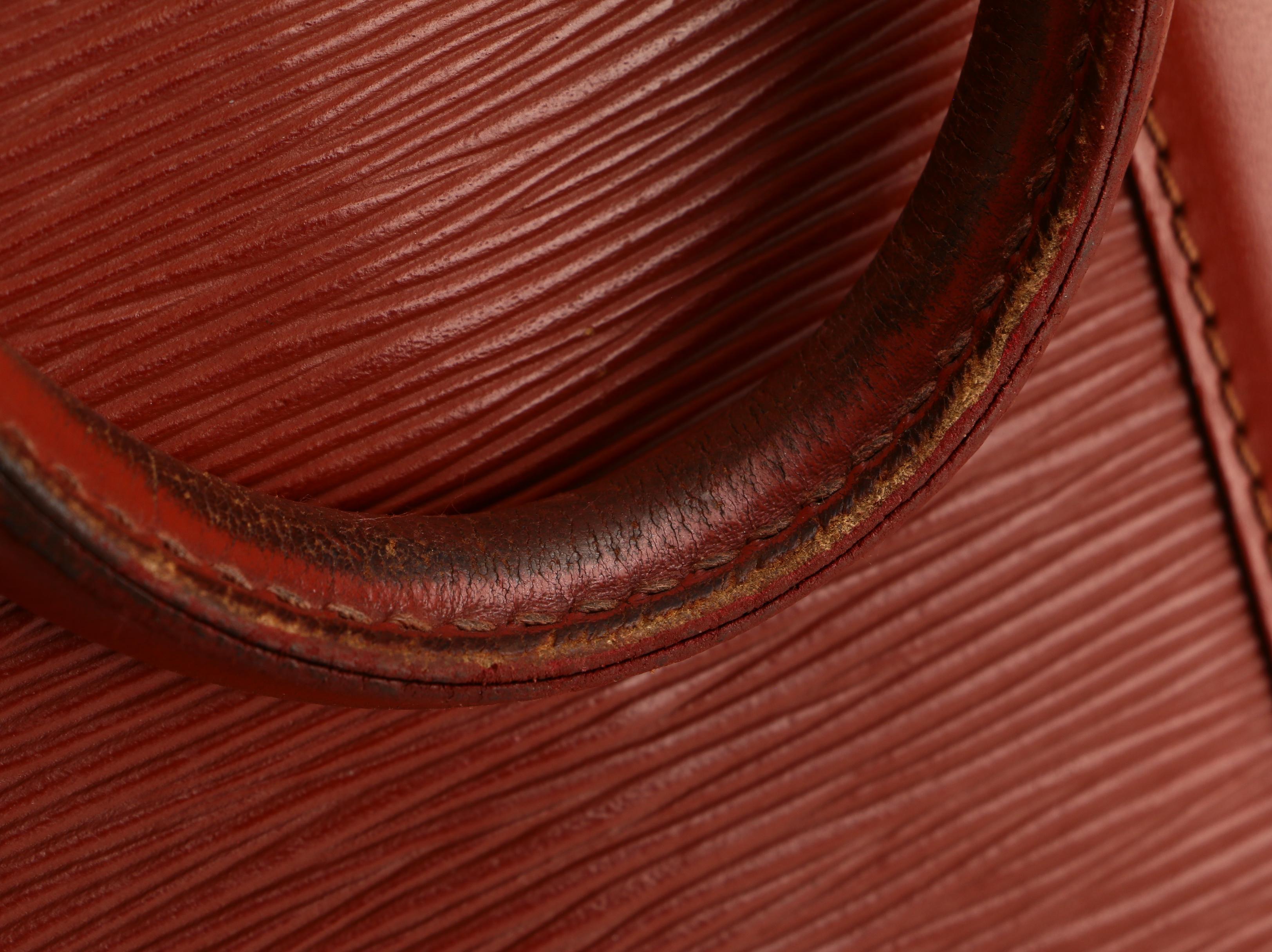 Louis Vuitton Porte-Documents Voyage Briefcase in Kenyan Fawn Epi Leather