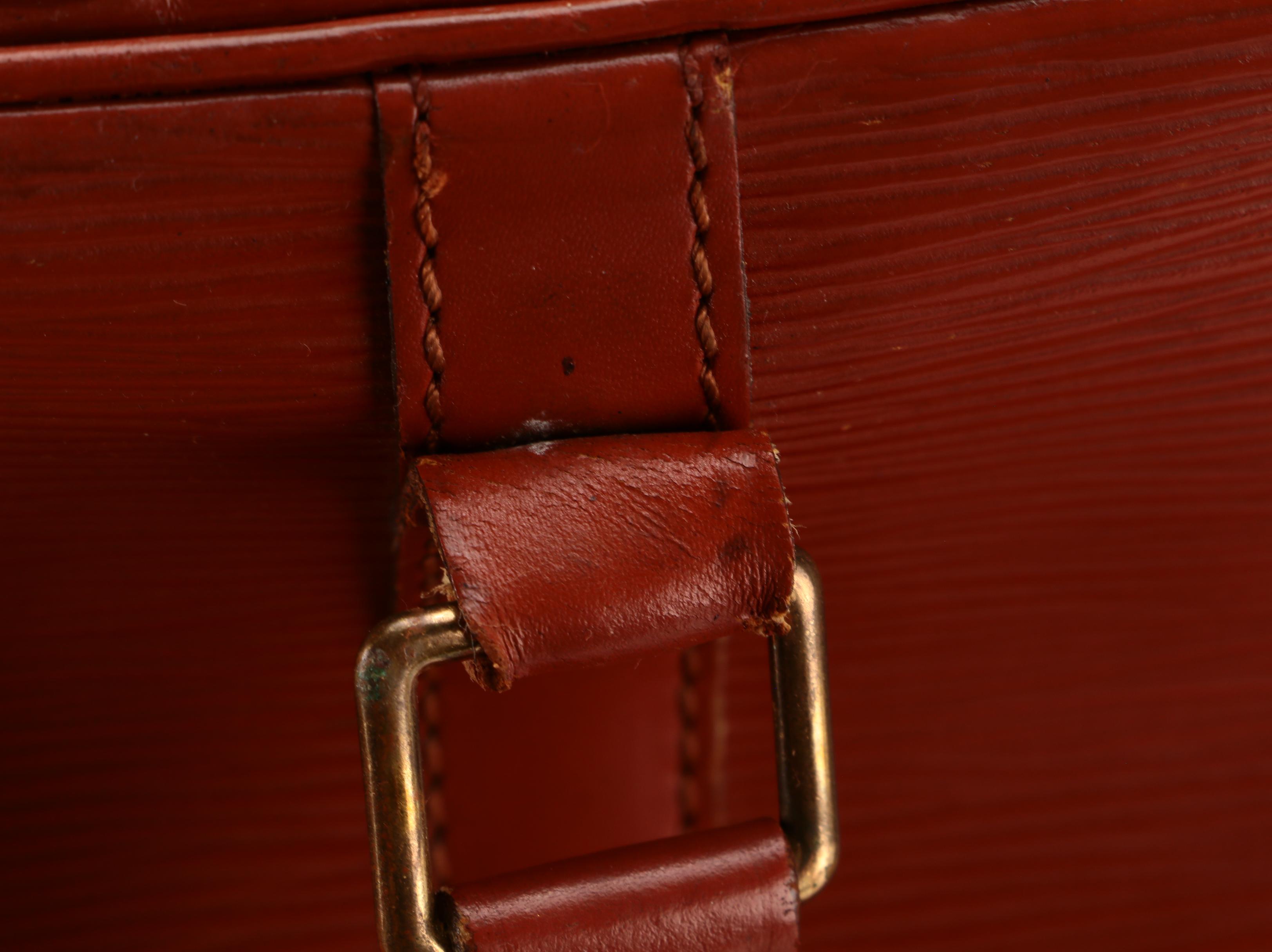 Louis Vuitton Porte-Documents Voyage Briefcase in Kenyan Fawn Epi Leather
