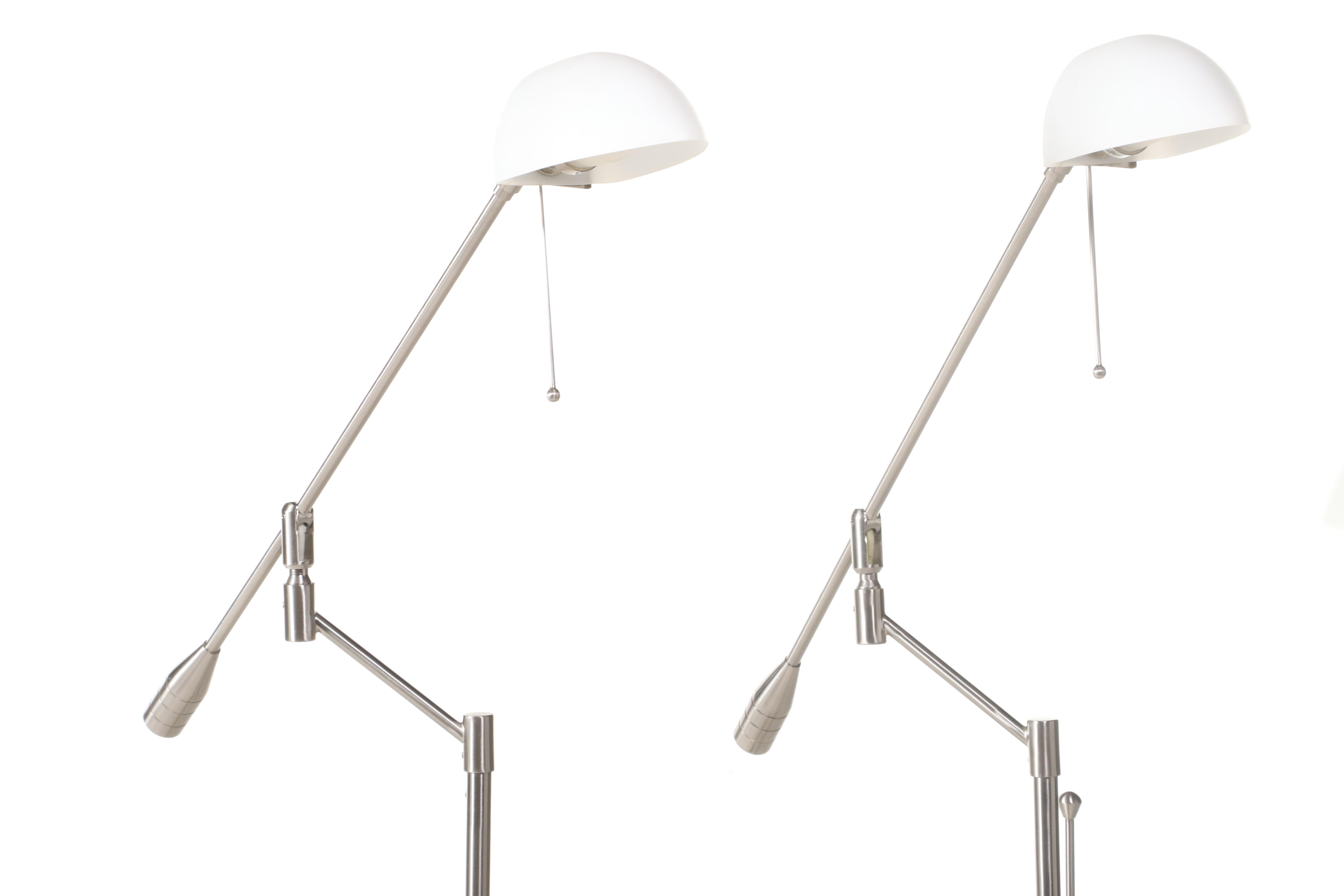 Modernist Cantilever Floor Lamps