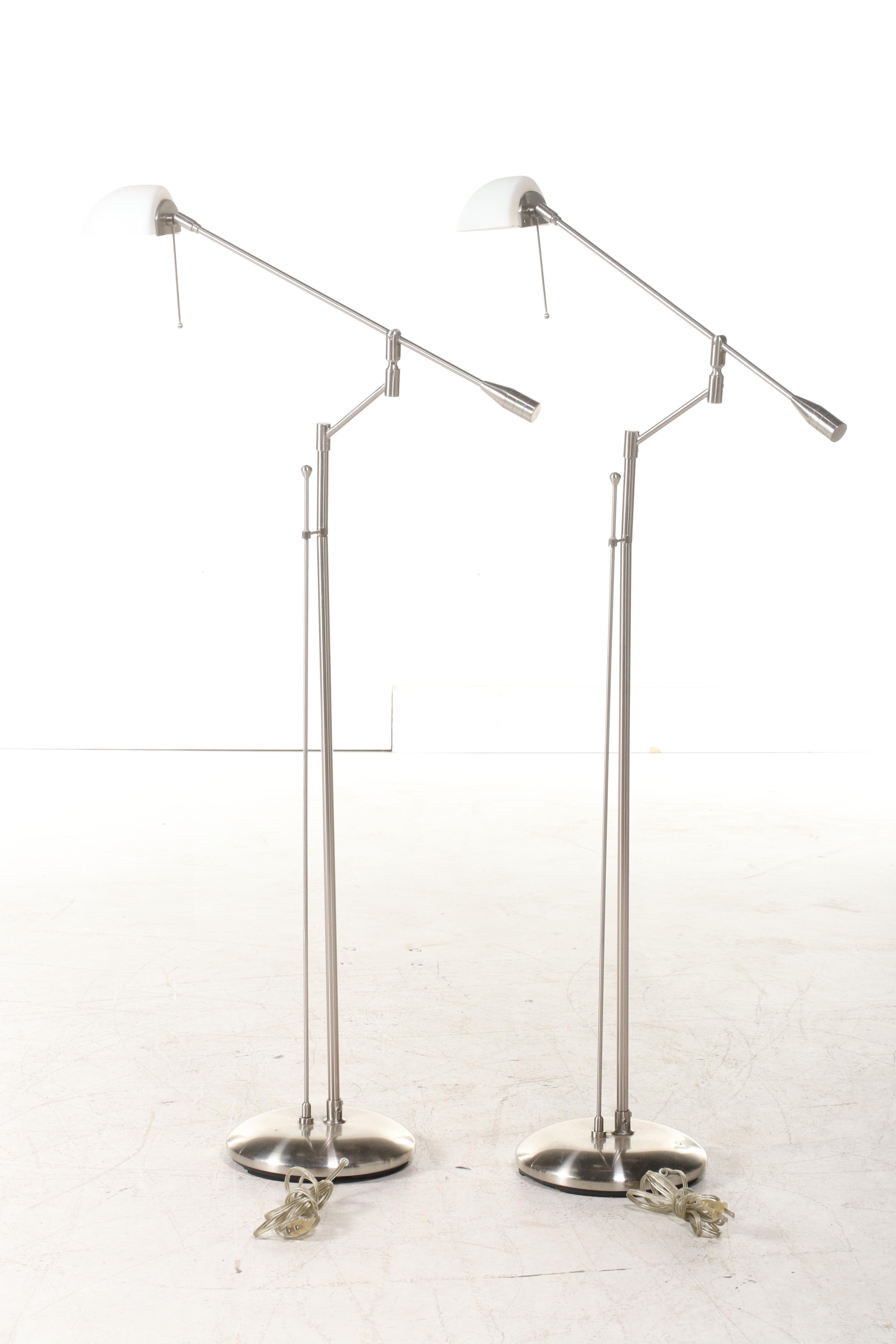 Modernist Cantilever Floor Lamps