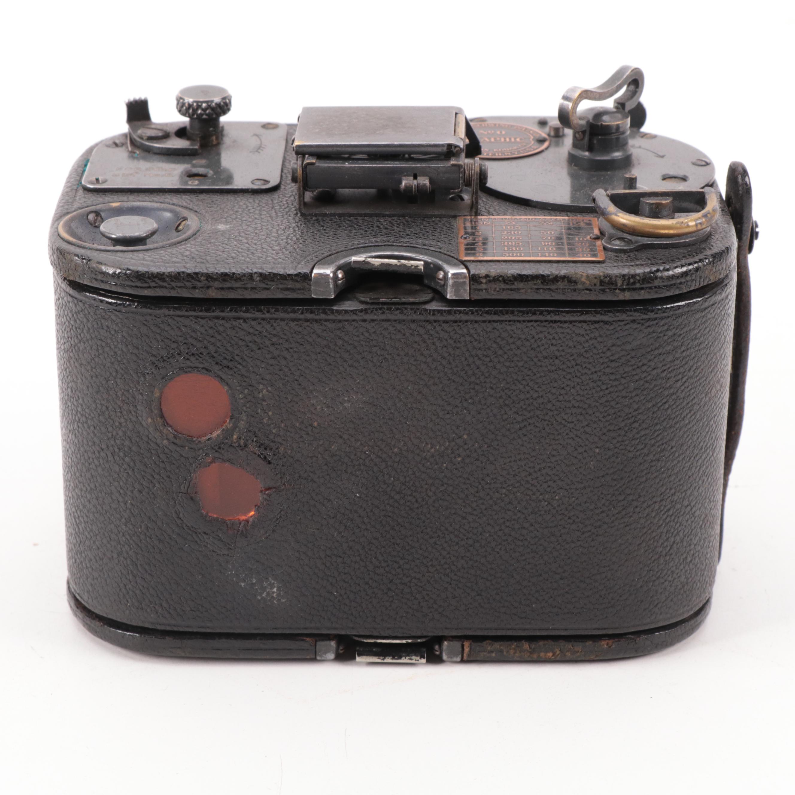 Graflex National Graflex Series II and Kodak Graphic Cameras, Early 20th Century