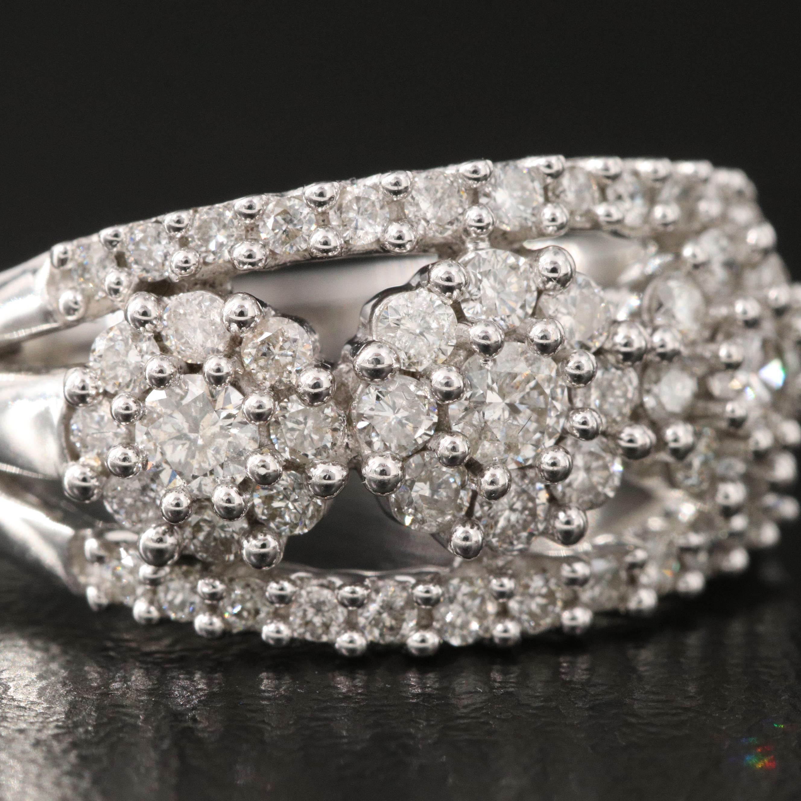 14K 1.00 CTW Diamond Ring