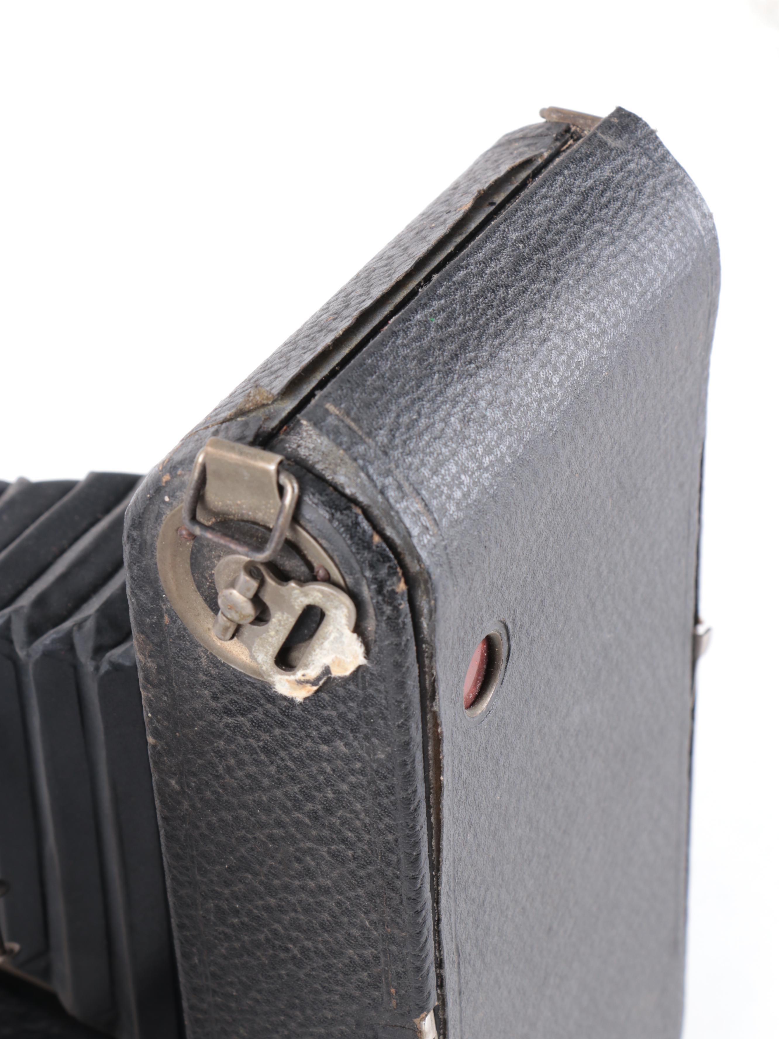 Ansco Junior and Seneca Folding Scout Medium Format Cameras, Early 20th Century