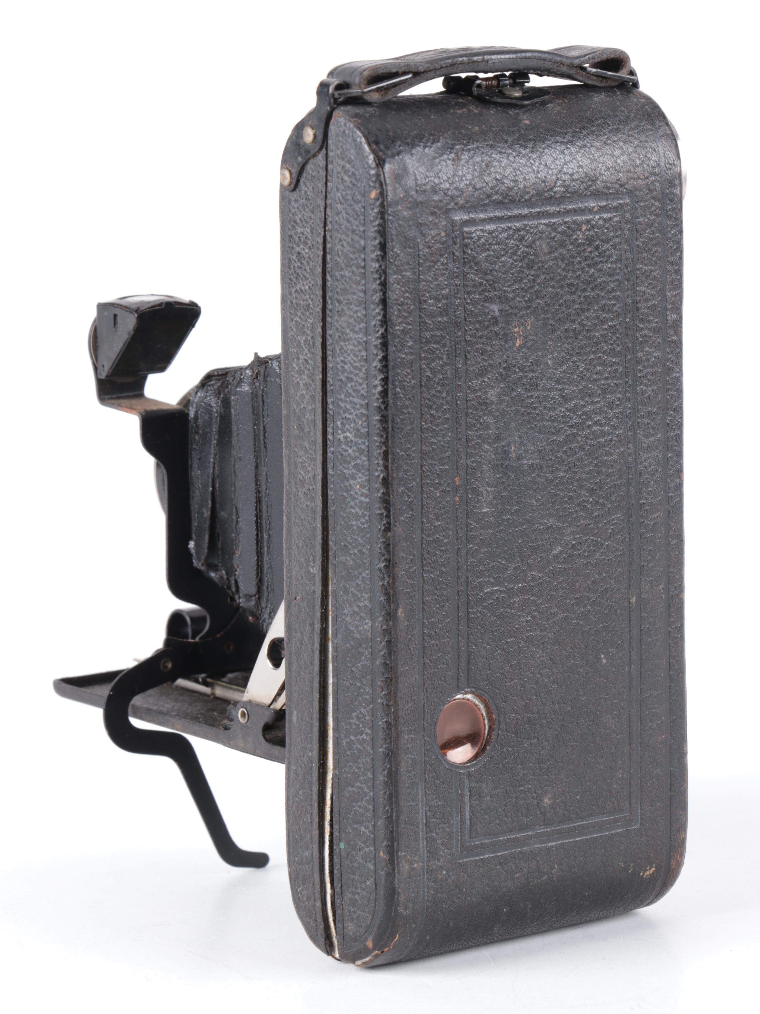 Ansco Junior and Seneca Folding Scout Medium Format Cameras, Early 20th Century