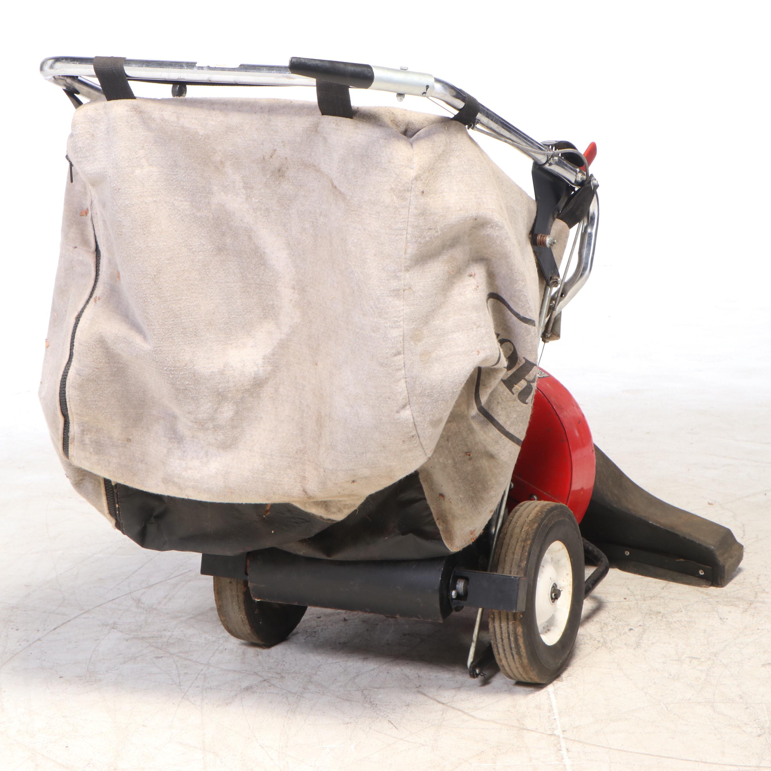 Toro Gas Powered 5hp Self-Propelled Lawn Vacuum and Blower with Bag