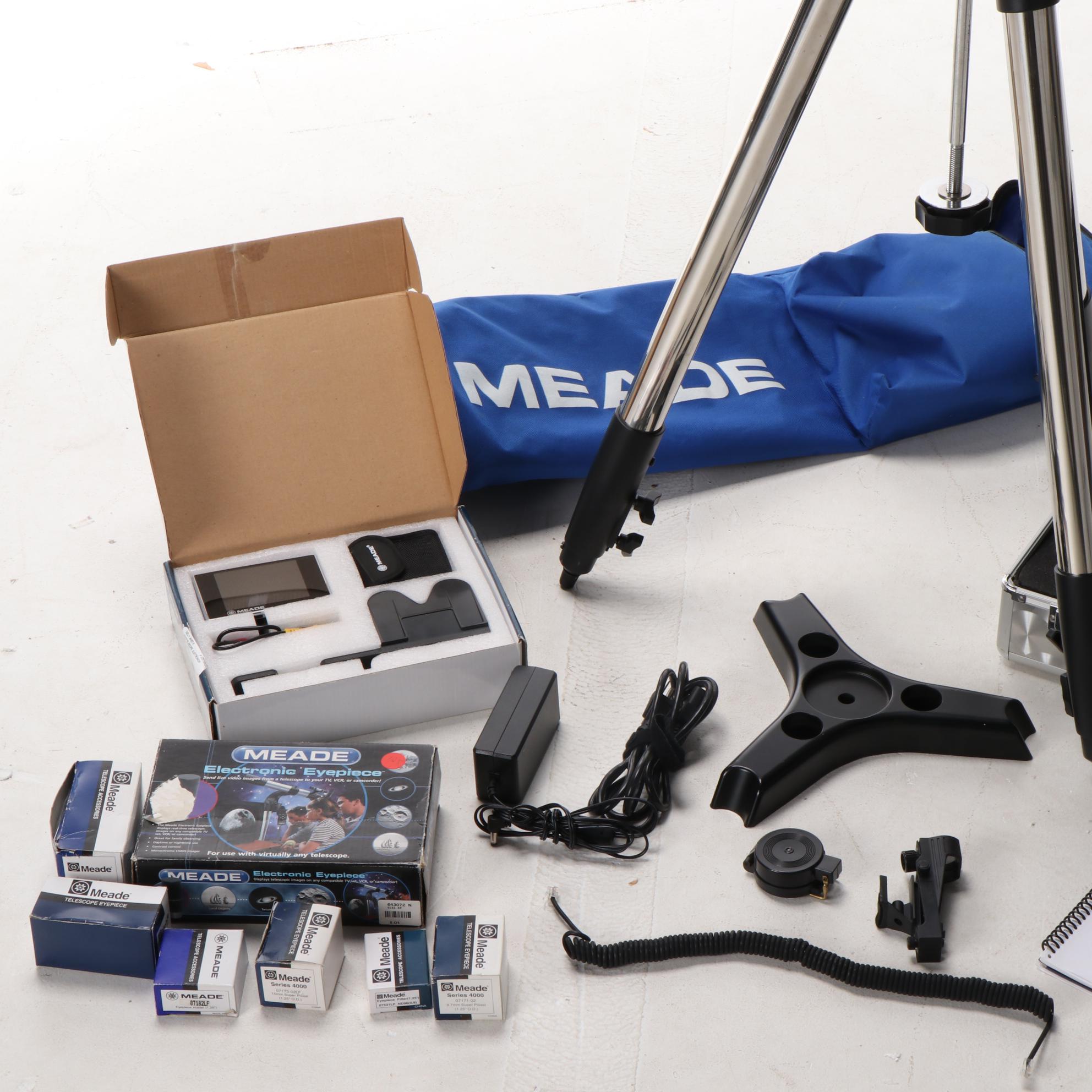 Meade ETX-LS 6 Telescope with Stand, Electronic Eyepiece, LCD Monitor