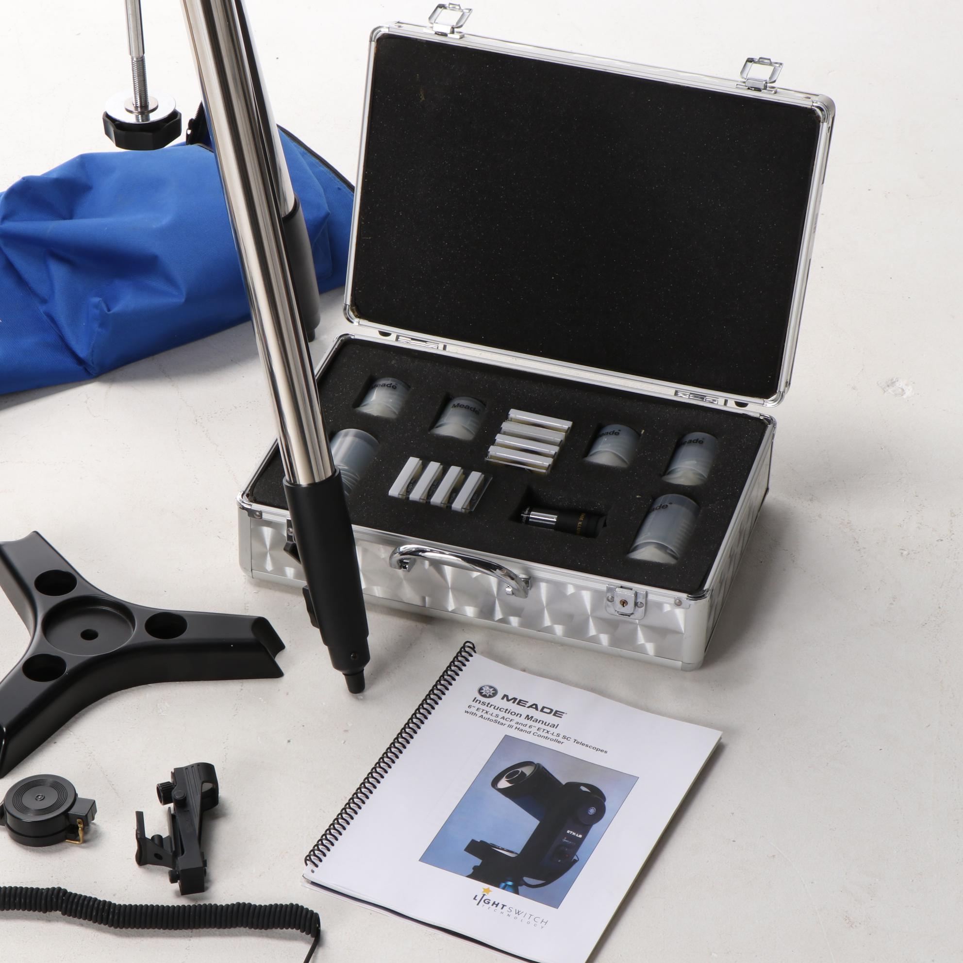 Meade ETX-LS 6 Telescope with Stand, Electronic Eyepiece, LCD Monitor