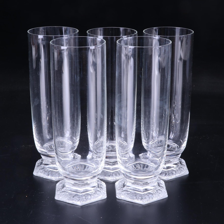 Rosenthal Crystal "Maria" Tall Drinking Glasses