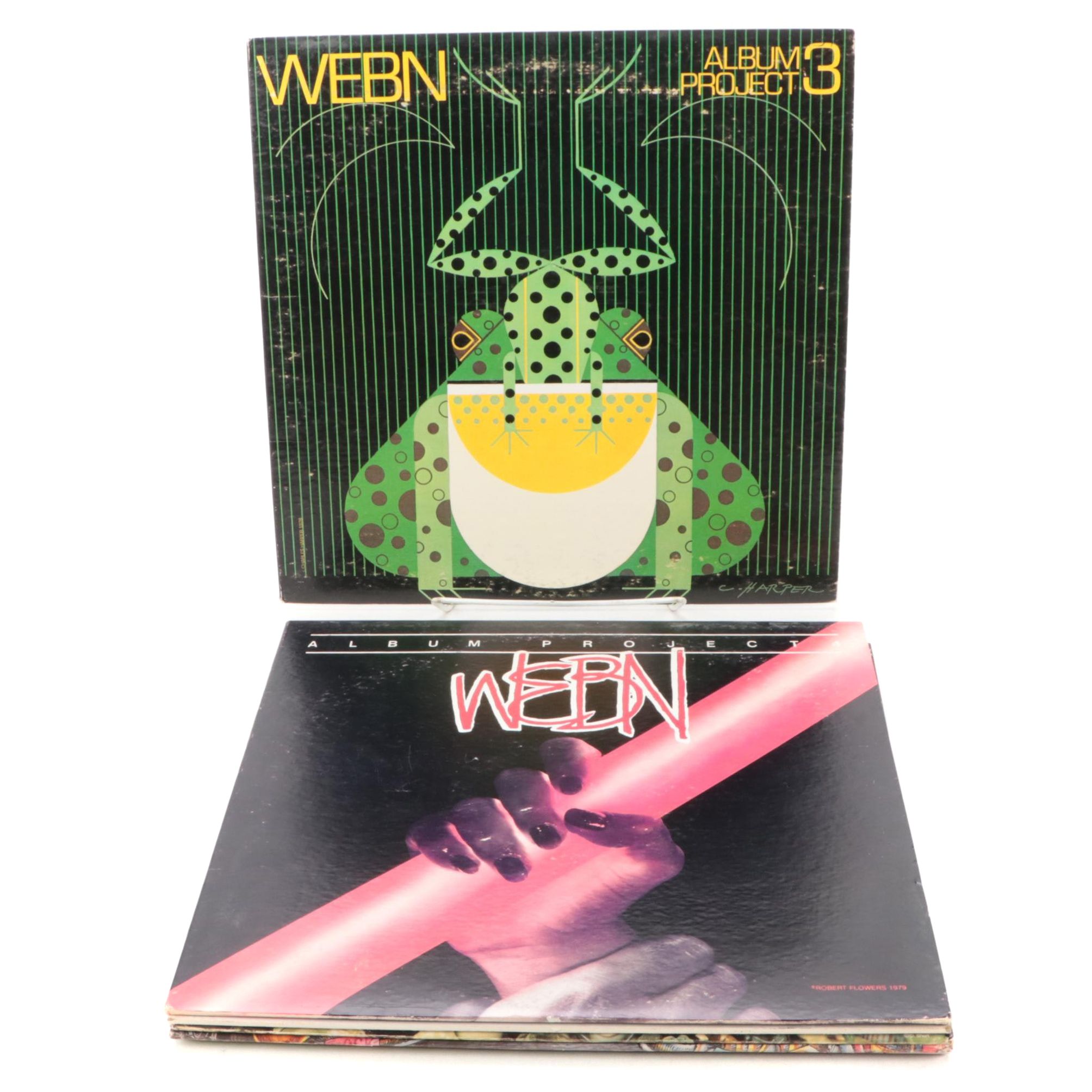 WEBN Album Project Albums and "The Vinyl Days" LP Records
