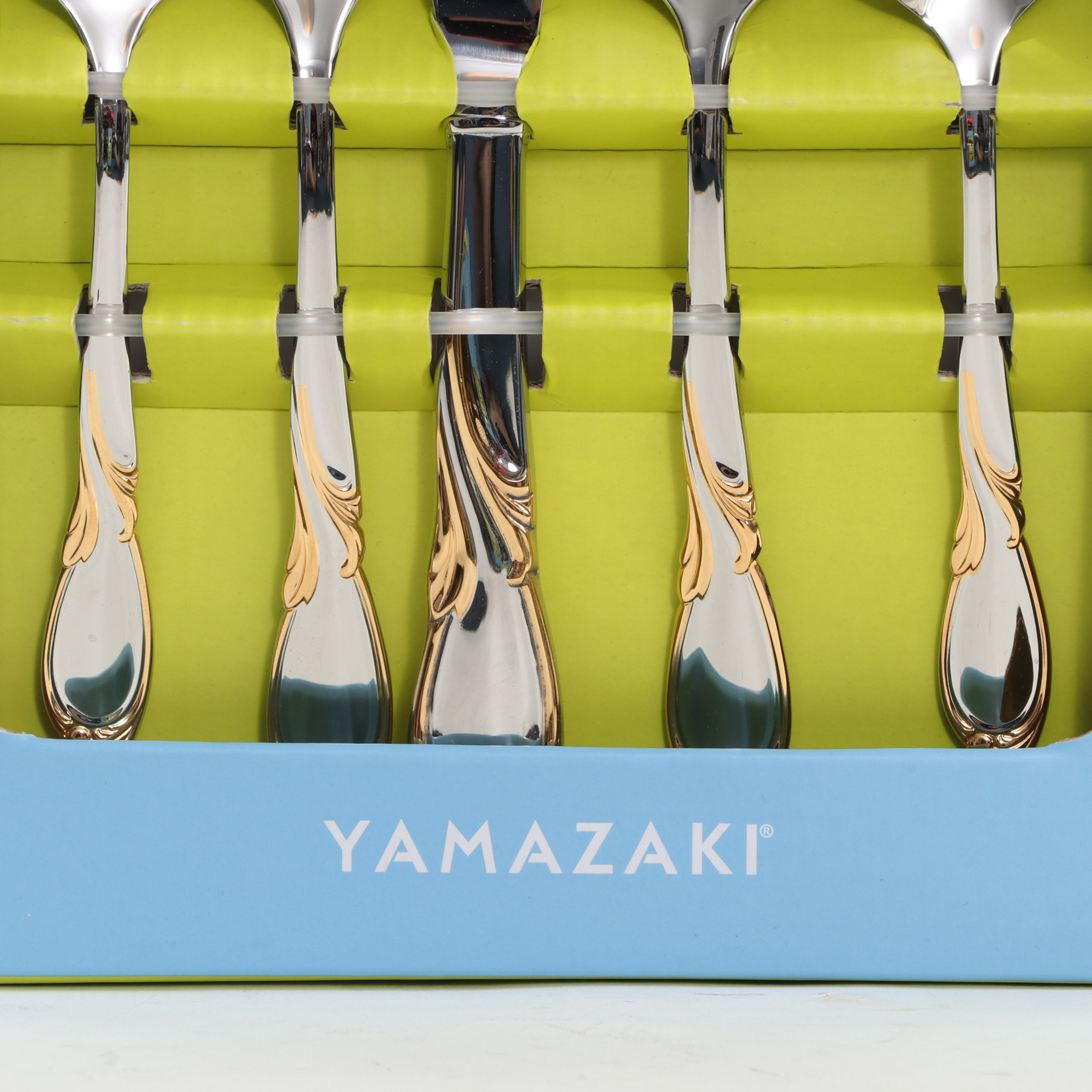 Yamazaki "Cache" Gold Accent Flatware