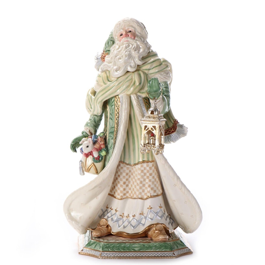 Fitz and Floyd Gregorian Collection Santa Claus Figurine