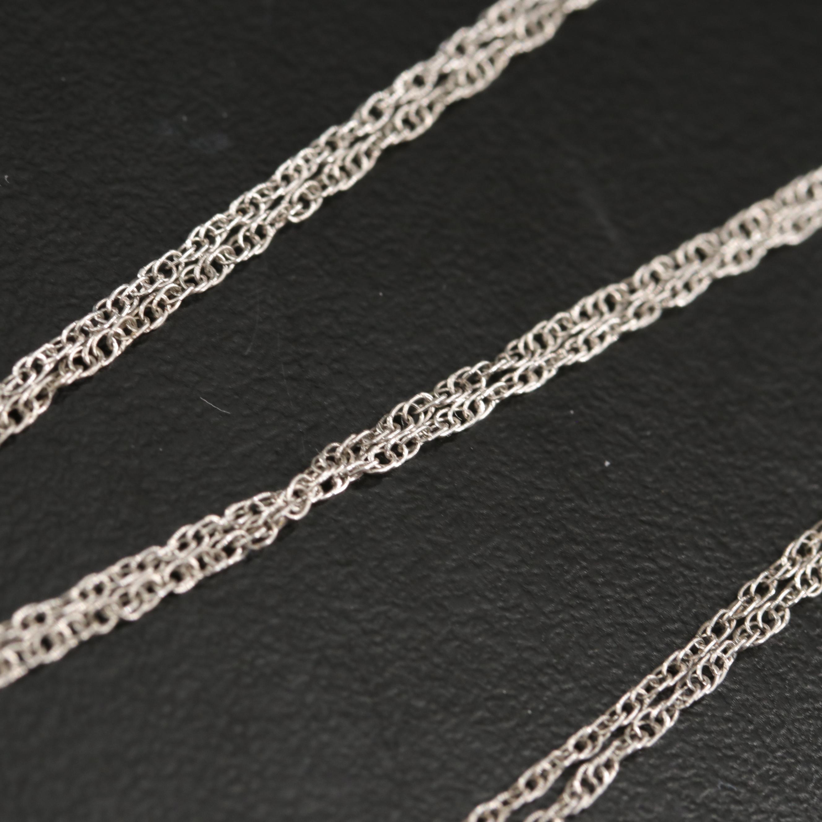 Sterling Jewelry with Smiley Face and Cherry Pendant Necklaces