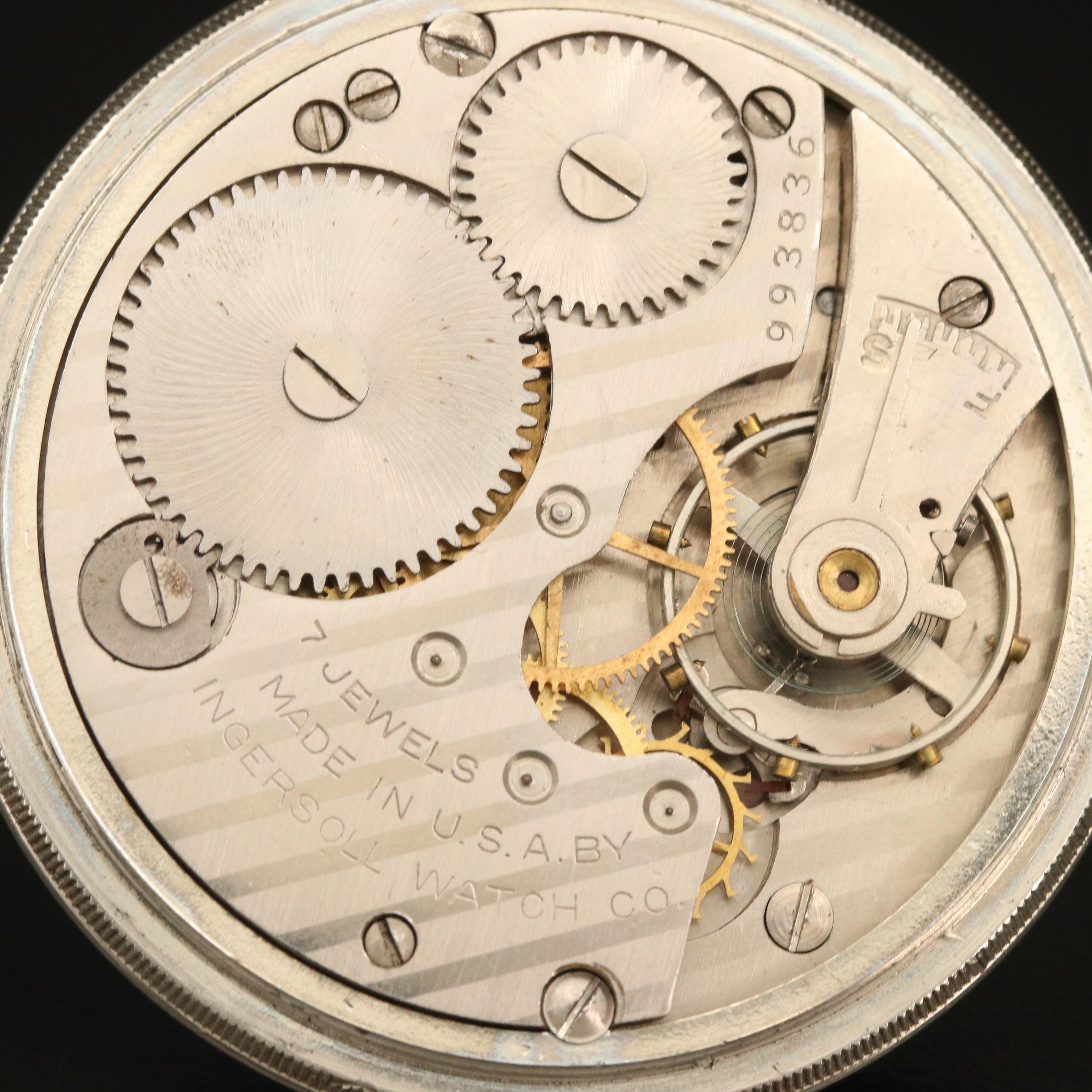 Reliance by Ingersoll Circa 1895 Pocket Watch
