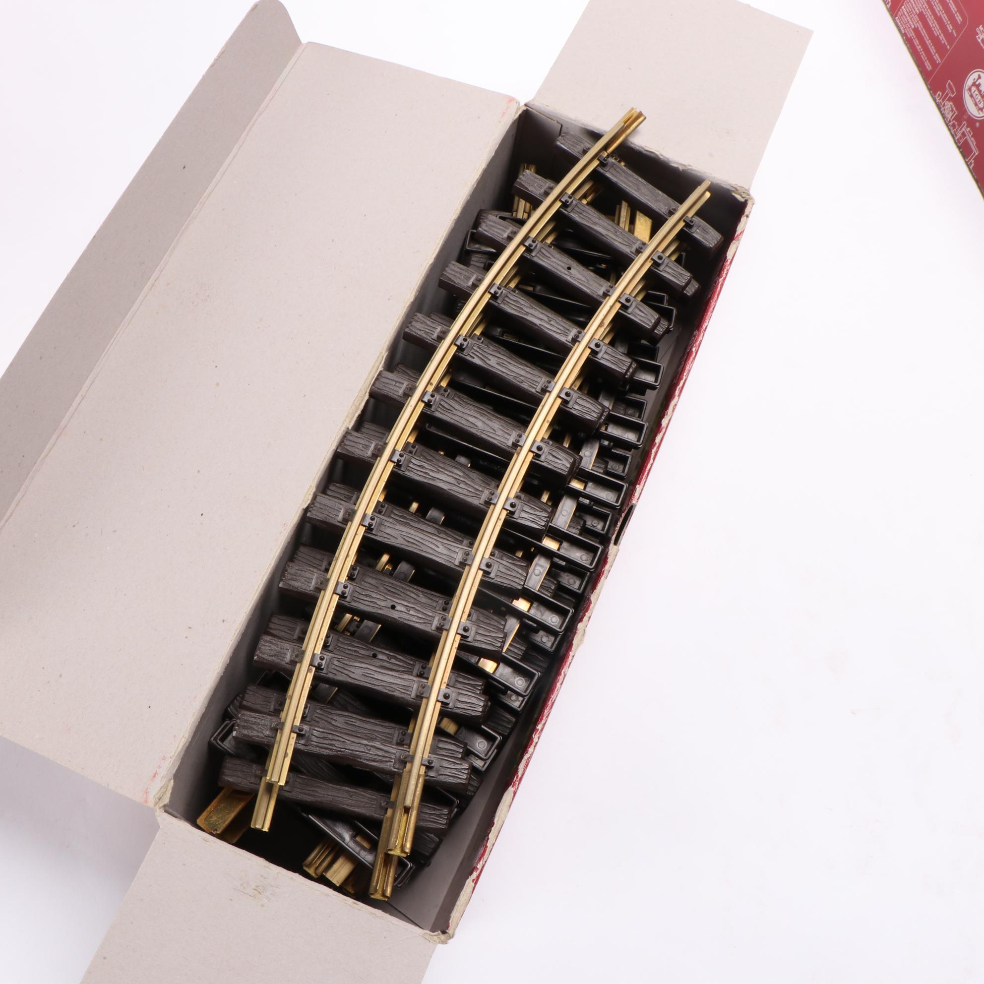 Lehmann-Gross-Bahn G Scale Model Railway Straight, Curved Track