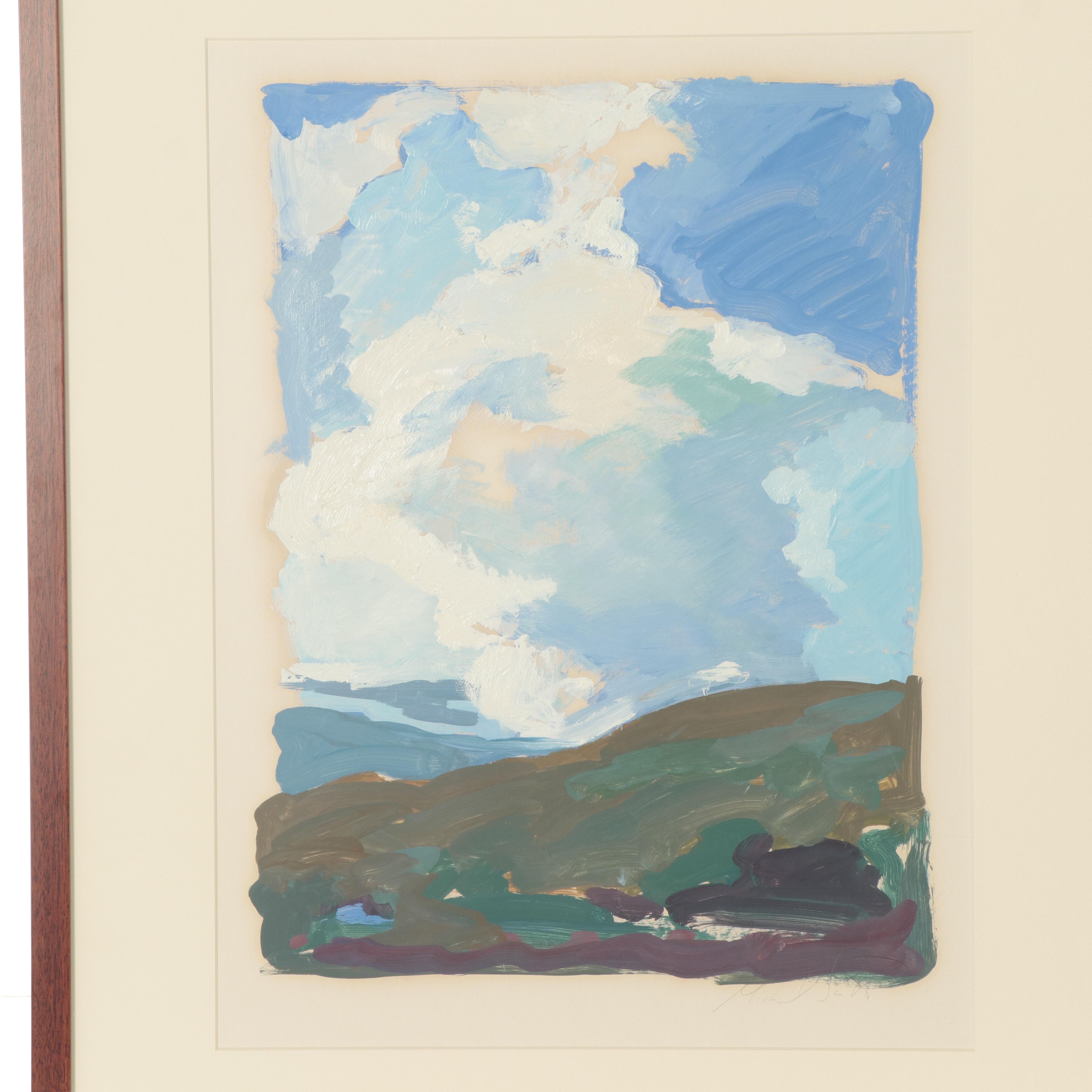 Michael Scott Landscape Acrylic Painting