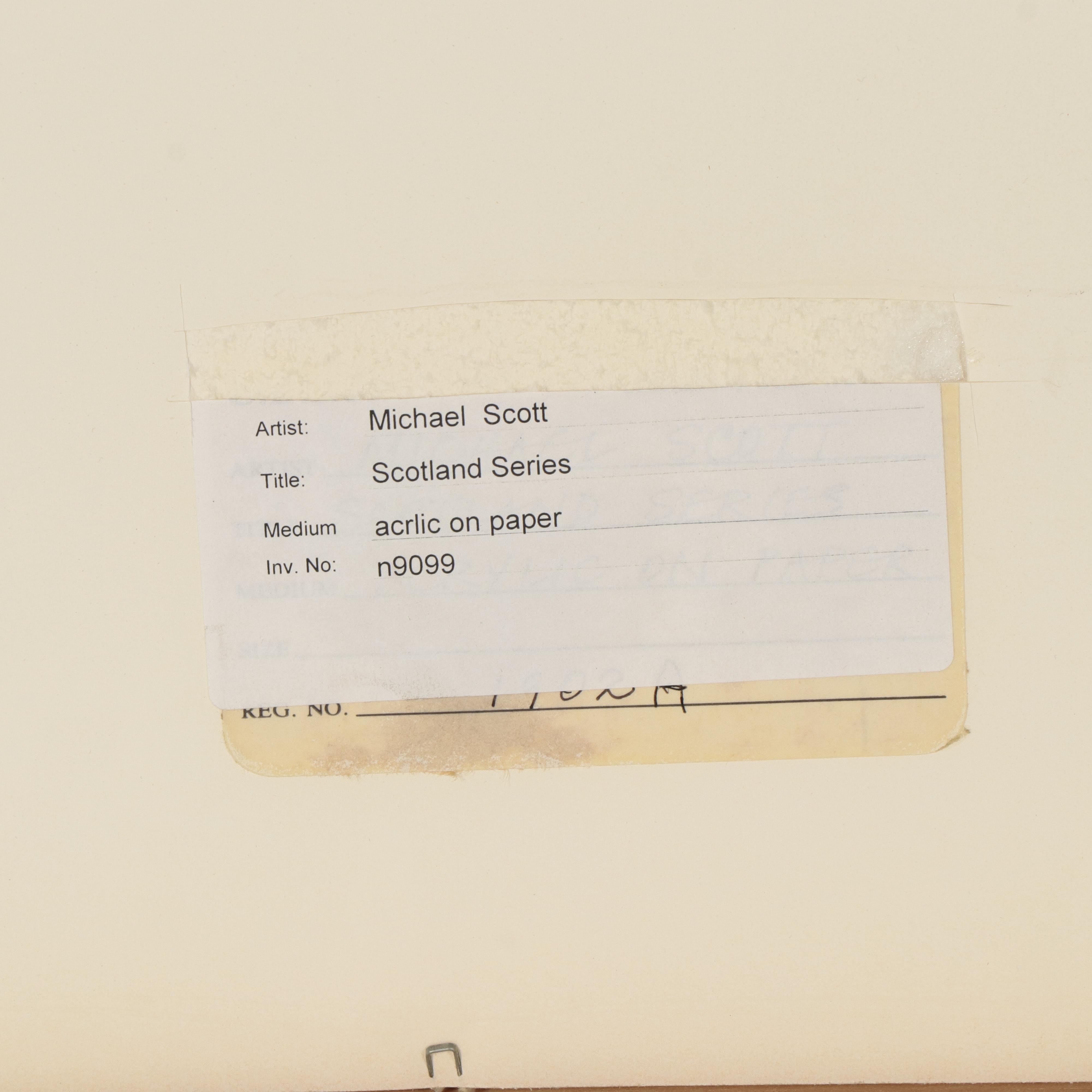 Michael Scott Landscape Acrylic Painting