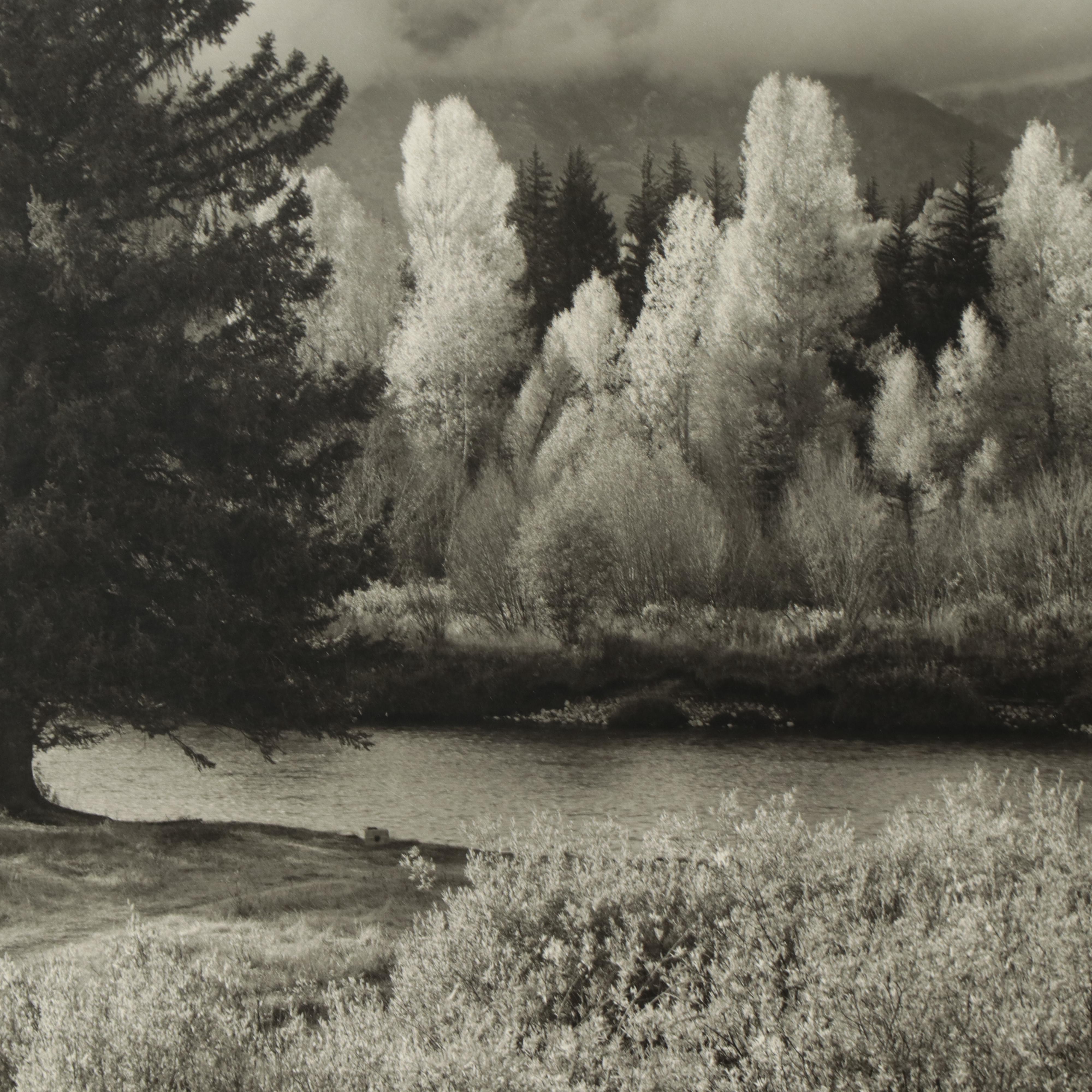 Howard Bond Landscape Silver Gelatin Photograph of the Tetons