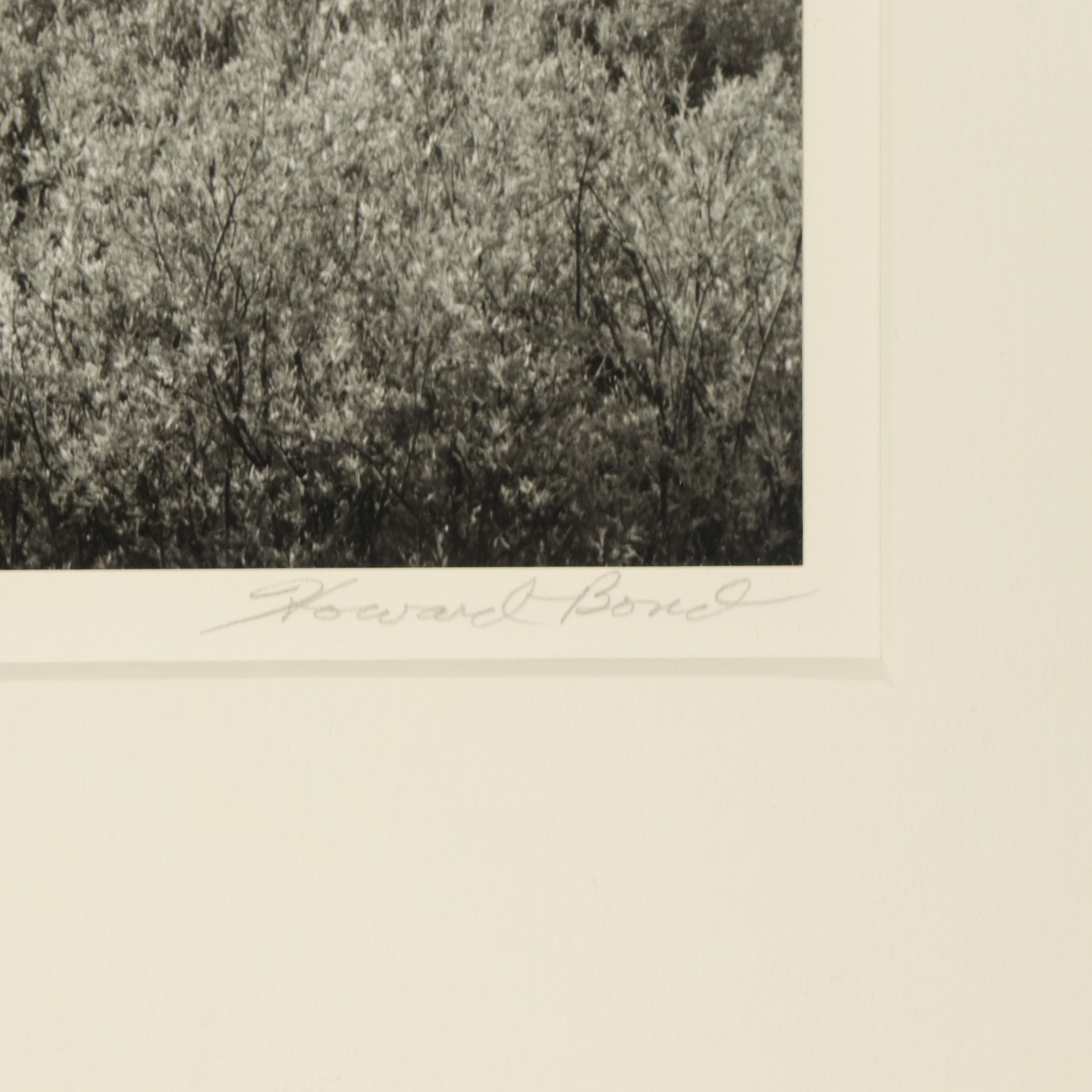 Howard Bond Landscape Silver Gelatin Photograph of the Tetons