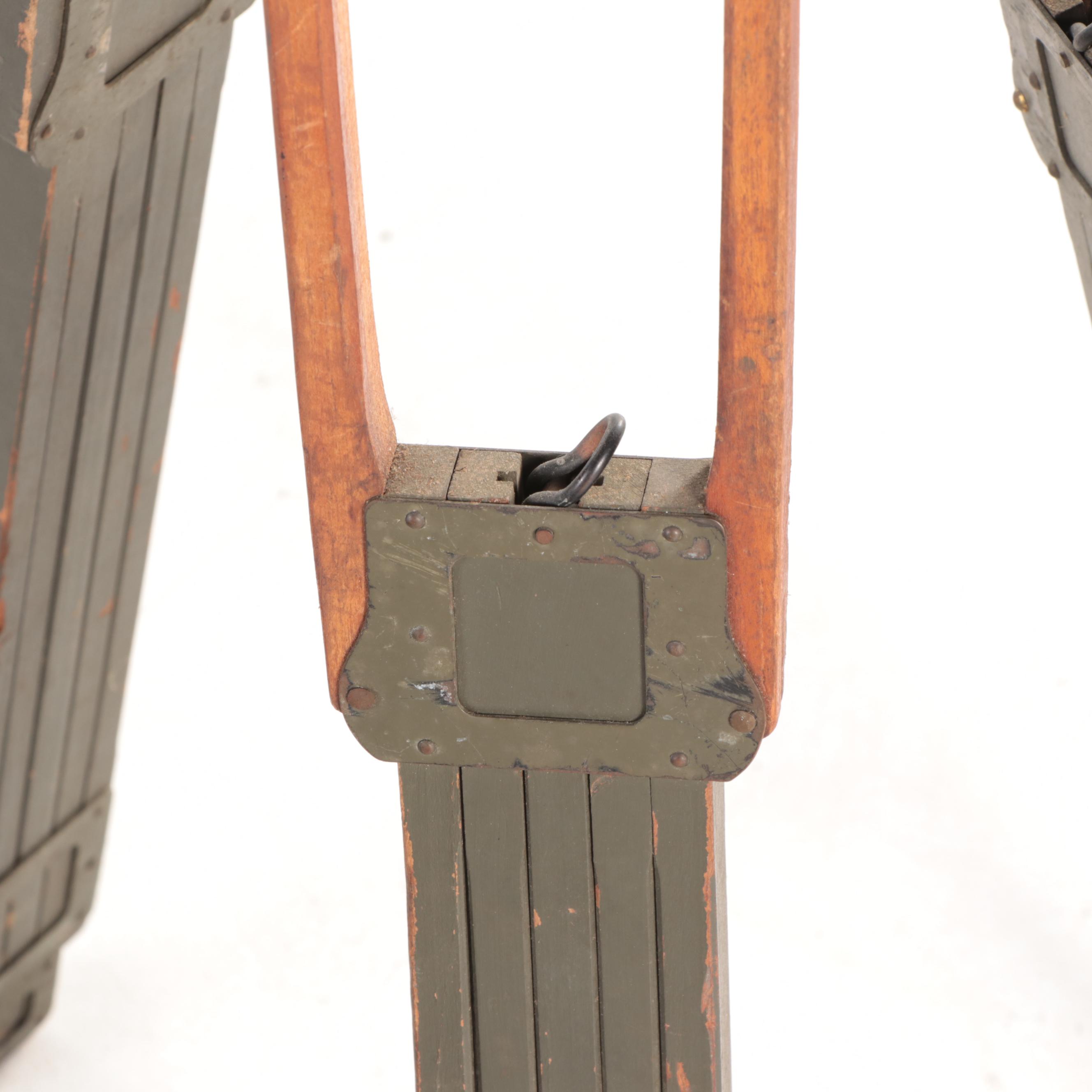 Eastman Kodak Auto Graflex and Graflex Jr. SLR Cameras with Tripods