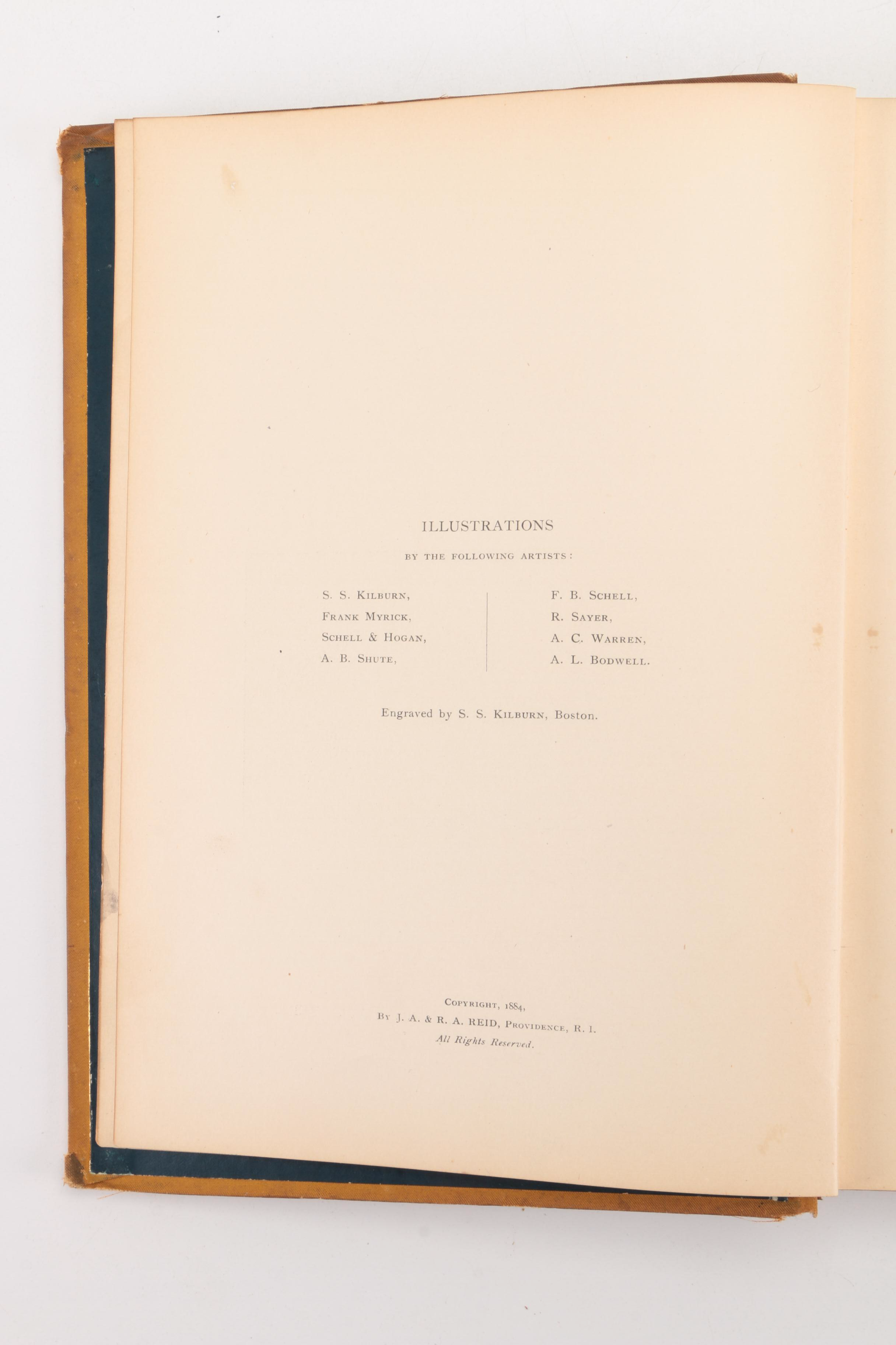 Illustrated "Picturesque Washington" by Joseph West Moore, 1884