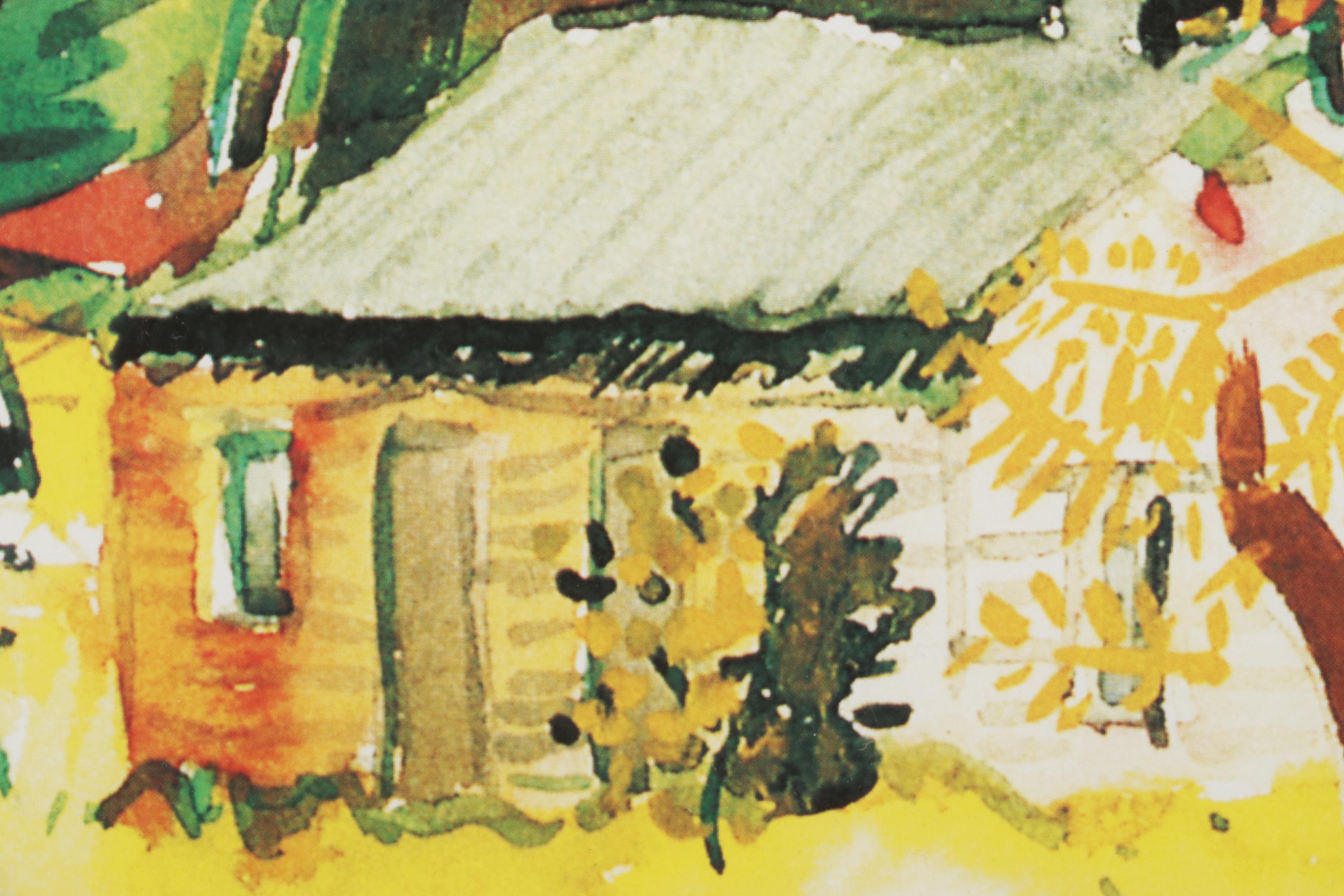 Minguet Art Gallery Offset Lithograph Poster, Circa 1997