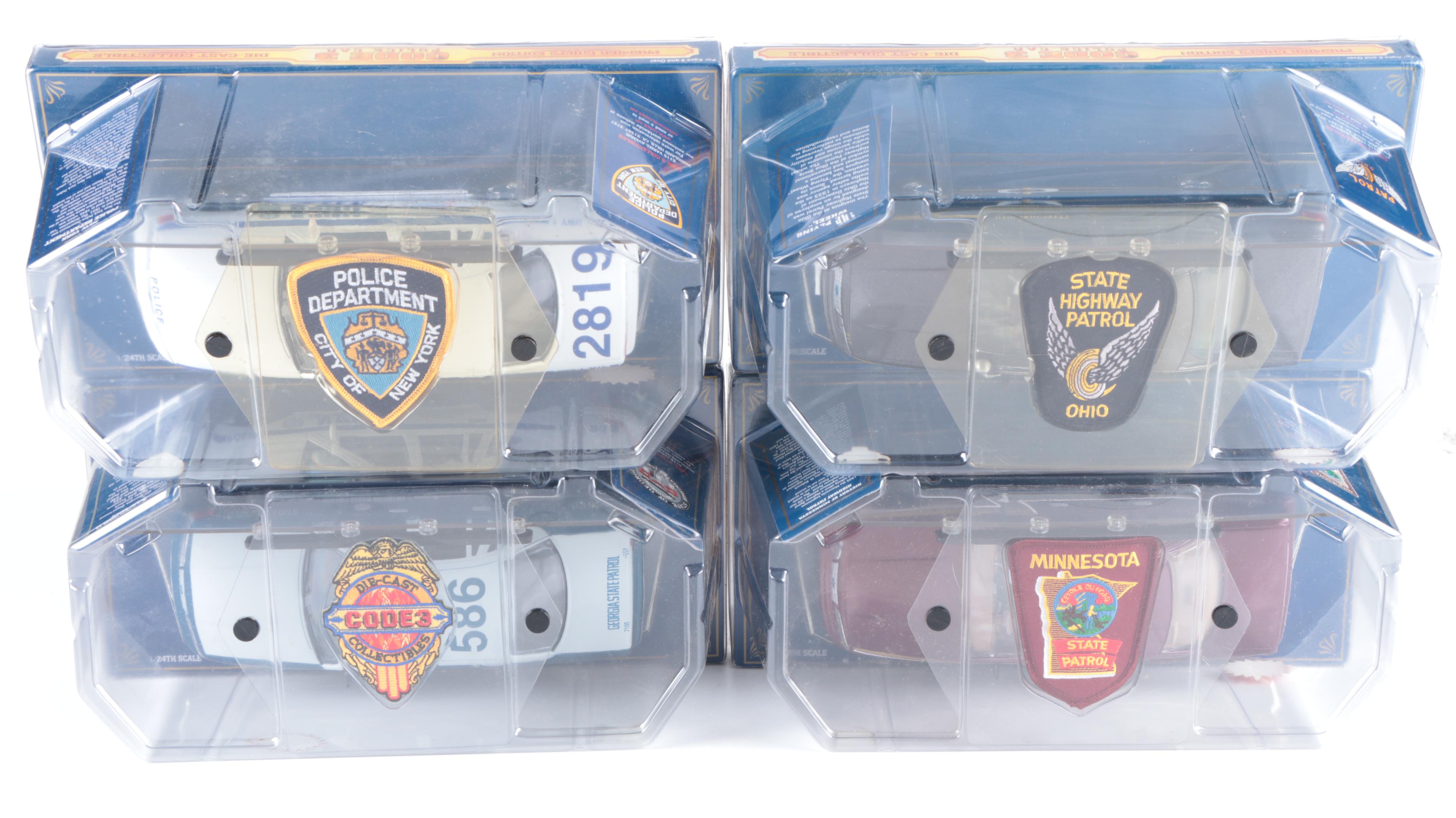 Code 3 Diecast Premier Chiefs Edition Police Cars