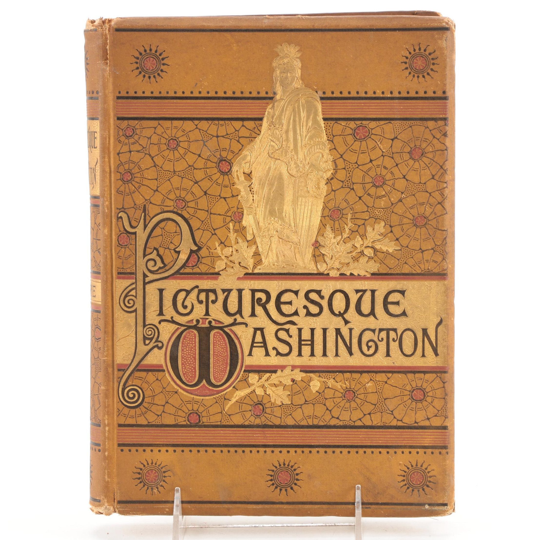 Illustrated "Picturesque Washington" by Joseph West Moore, 1884