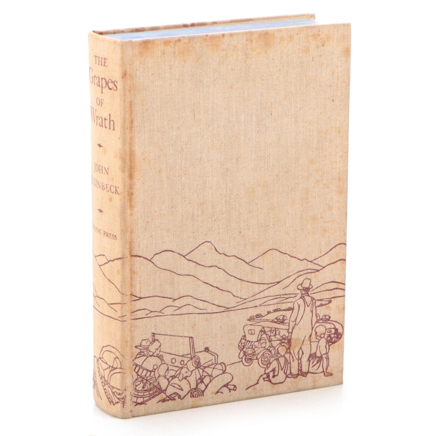 First Trade Edition "The Grapes of Wrath" by John Steinbeck, 1939