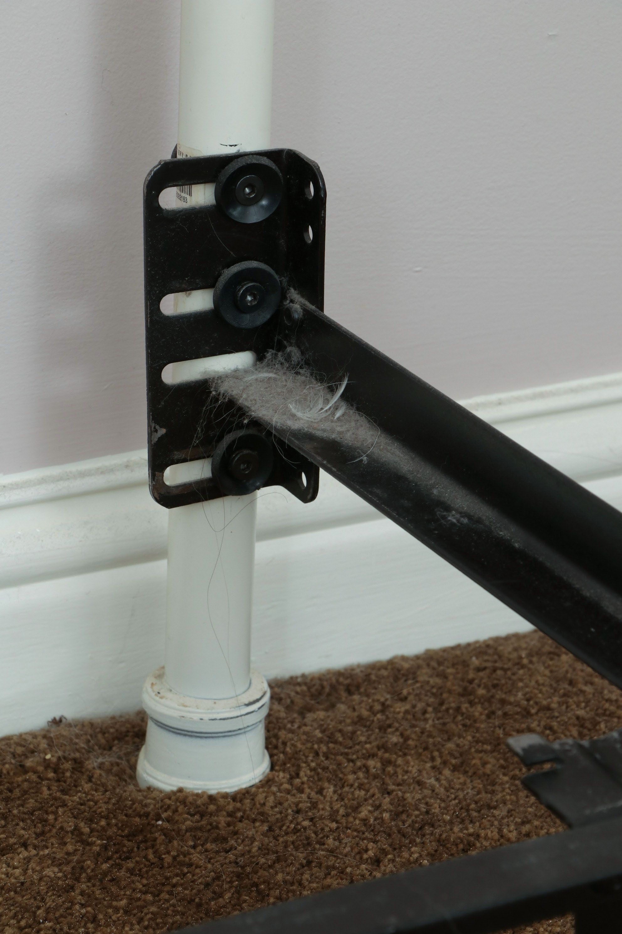 Victorian Style Queen White Metal Bed Frame