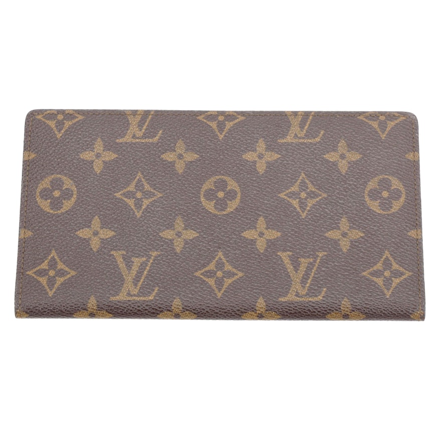 Louis Vuitton Porte-Chequier Cartes Crédit in Monogram Canvas