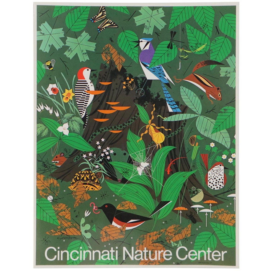 Cincinnati Nature Center Poster After Charley Harper