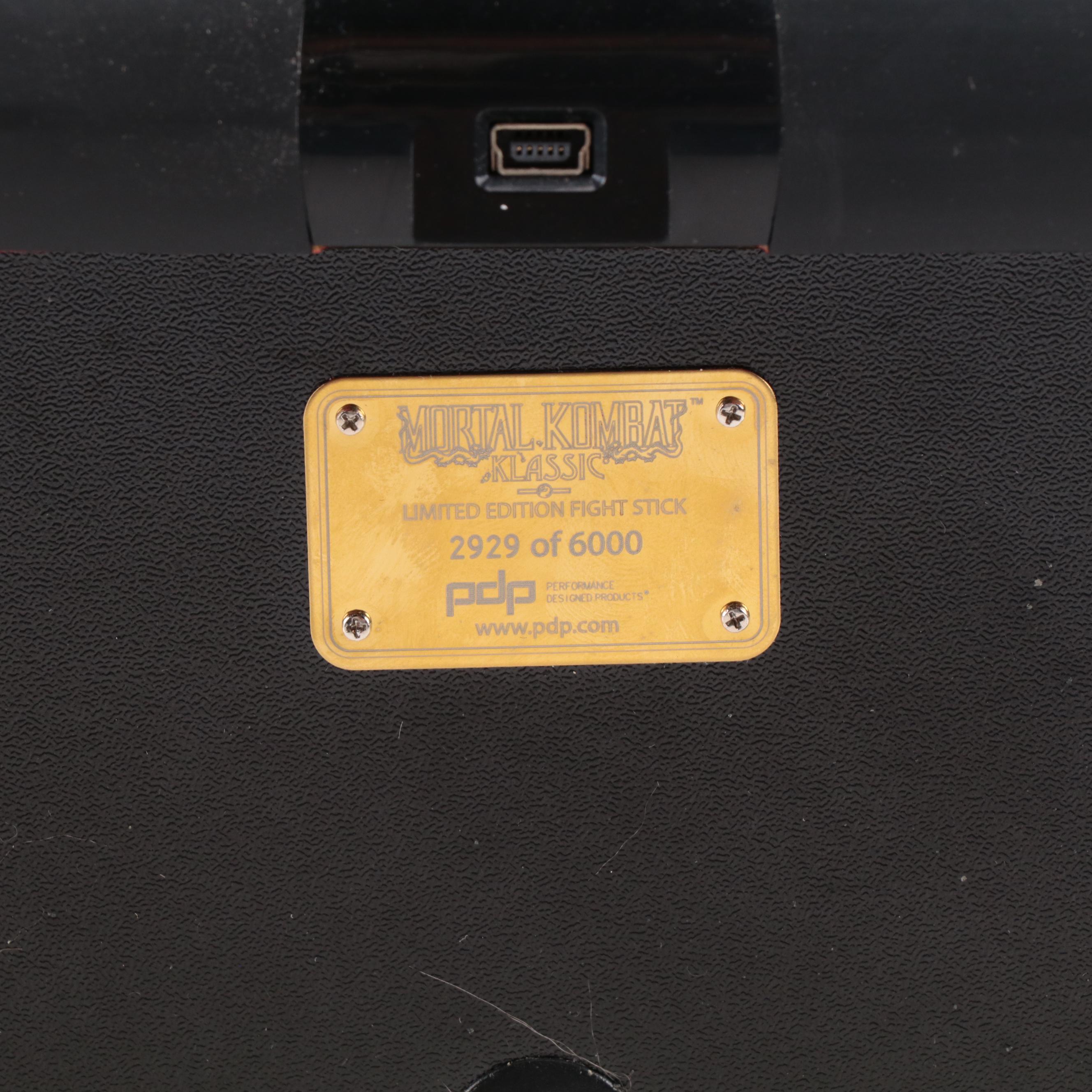 Limited Edition "Mortal Kombat" Arcade Fight Stick Controller for Playstation 3