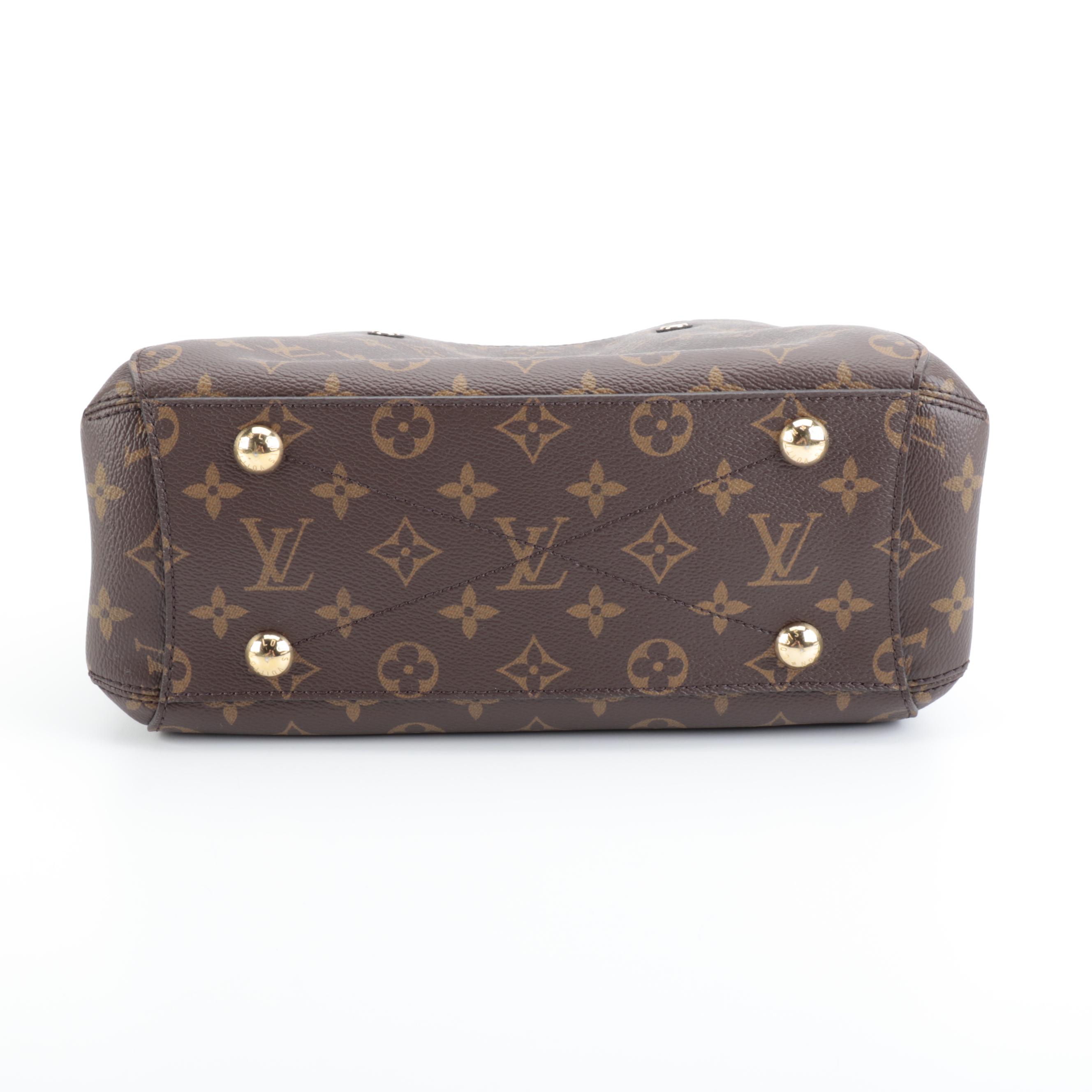 Louis Vuitton Montaigne BB Bag in Monogram Canvas and Vachetta Leather