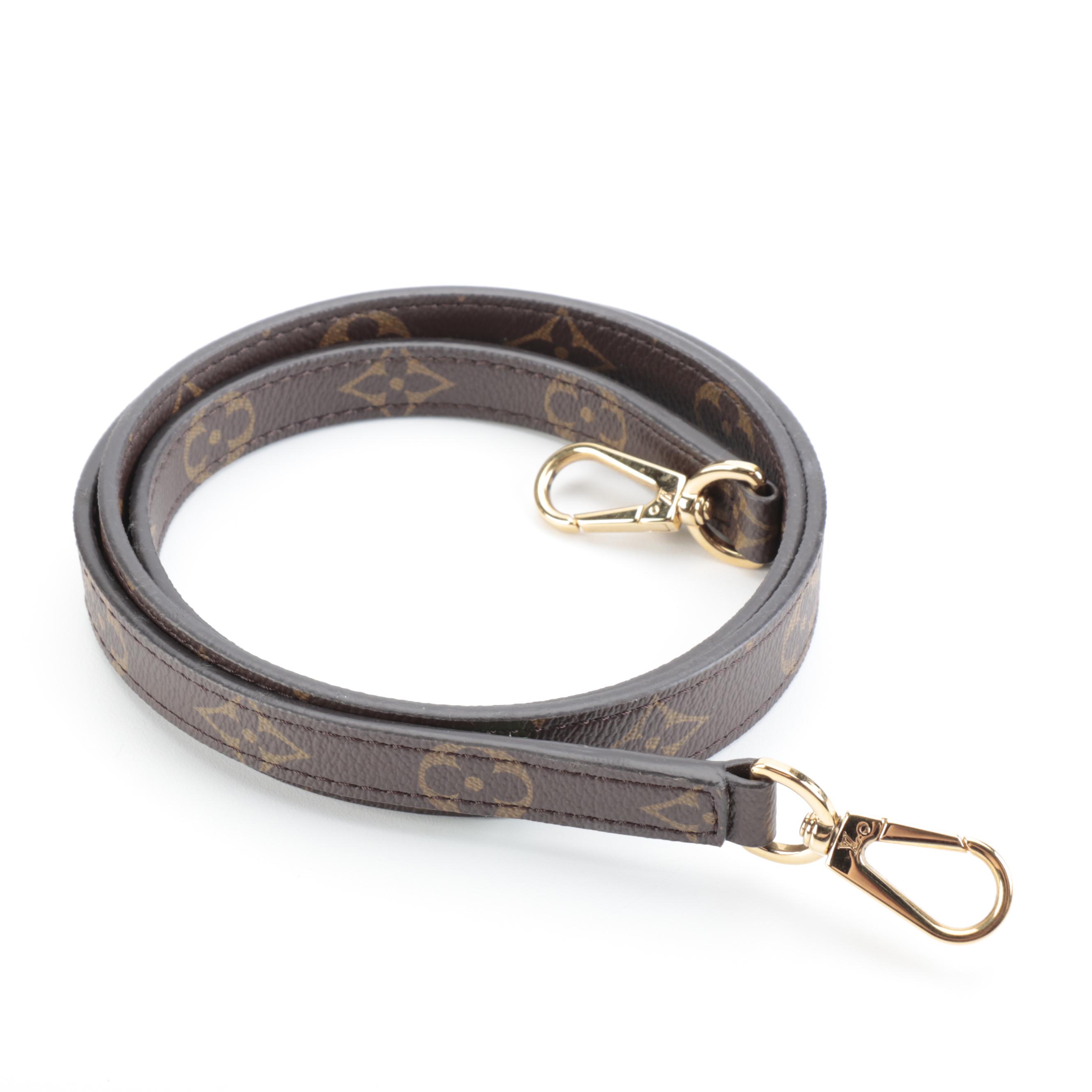 Louis Vuitton Montaigne BB Bag in Monogram Canvas and Vachetta Leather