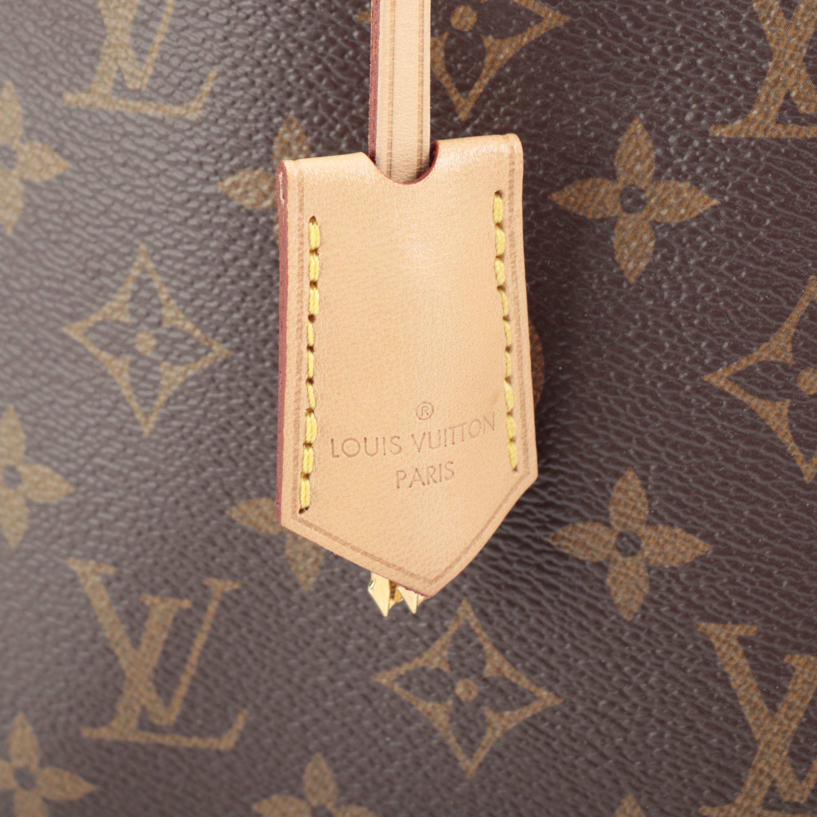 Louis Vuitton Montaigne BB Bag in Monogram Canvas and Vachetta Leather