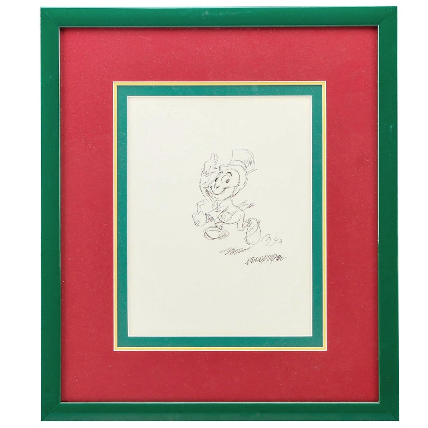 Ward Kimball Drawing "Jiminy Cricket"