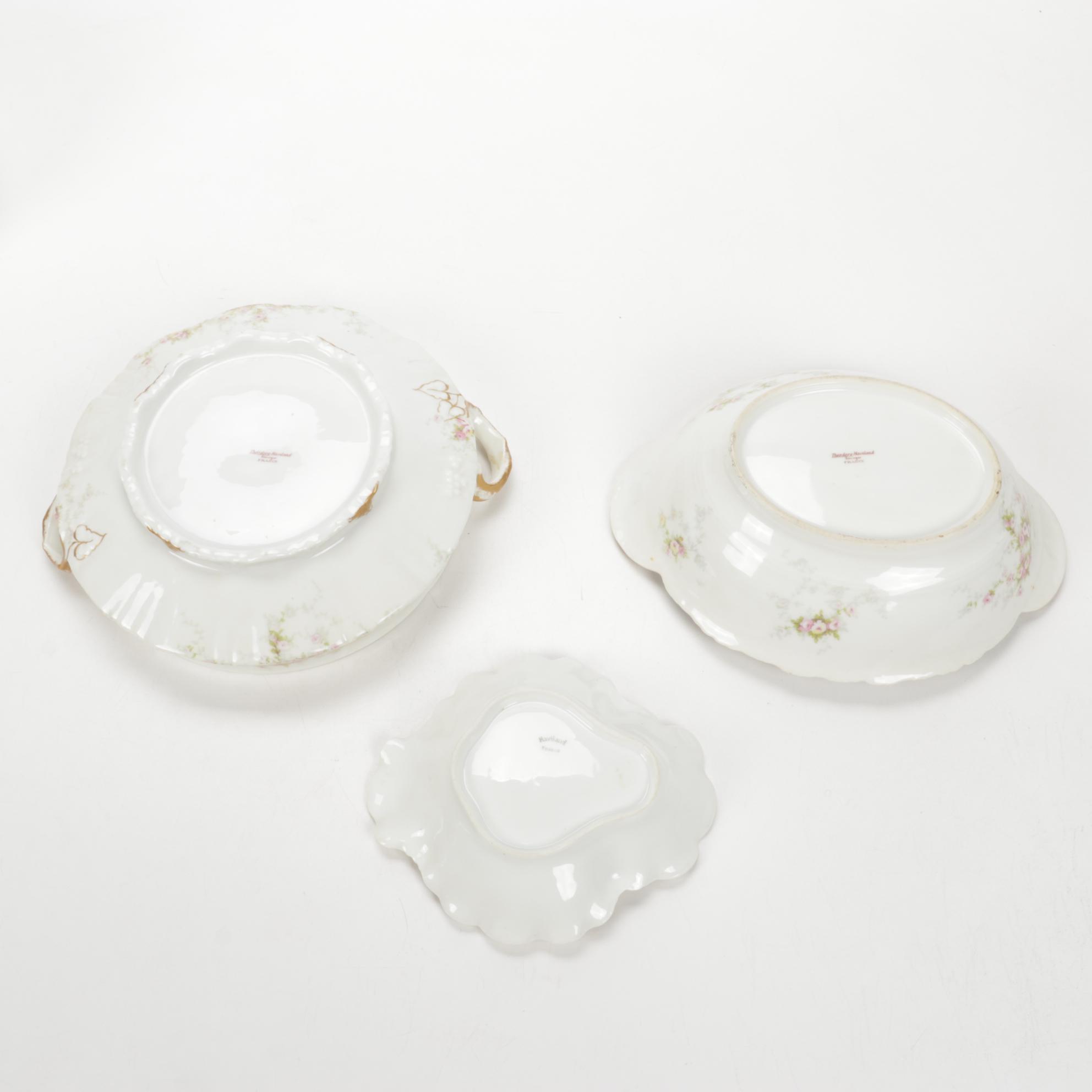 Haviland China Collection Including "Star", "Louis XV" and "Schleiger" Patterns