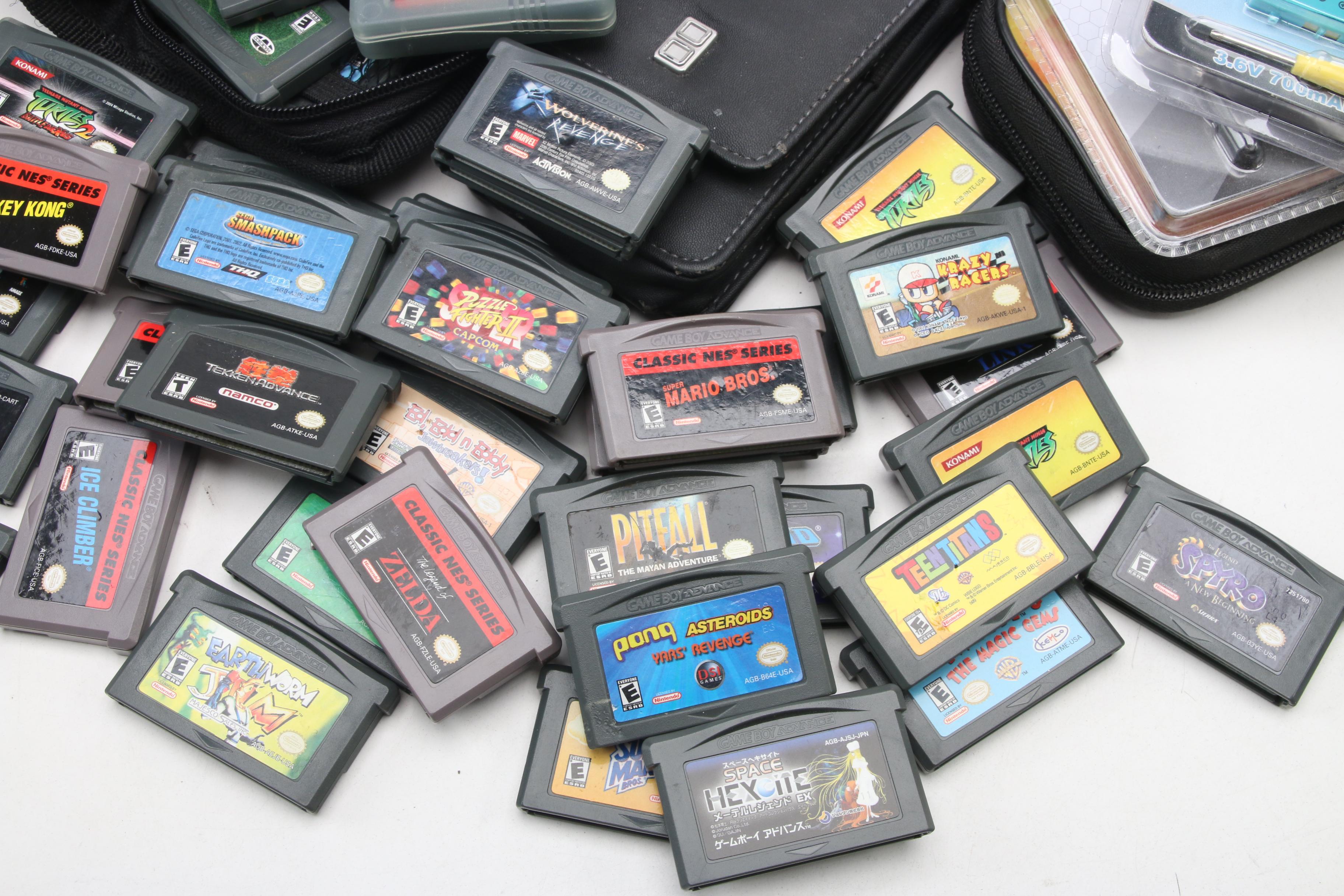 Nintendo Gameboy Advance, Nintendo DS, Gameboy Advance SP, Accessories and Games