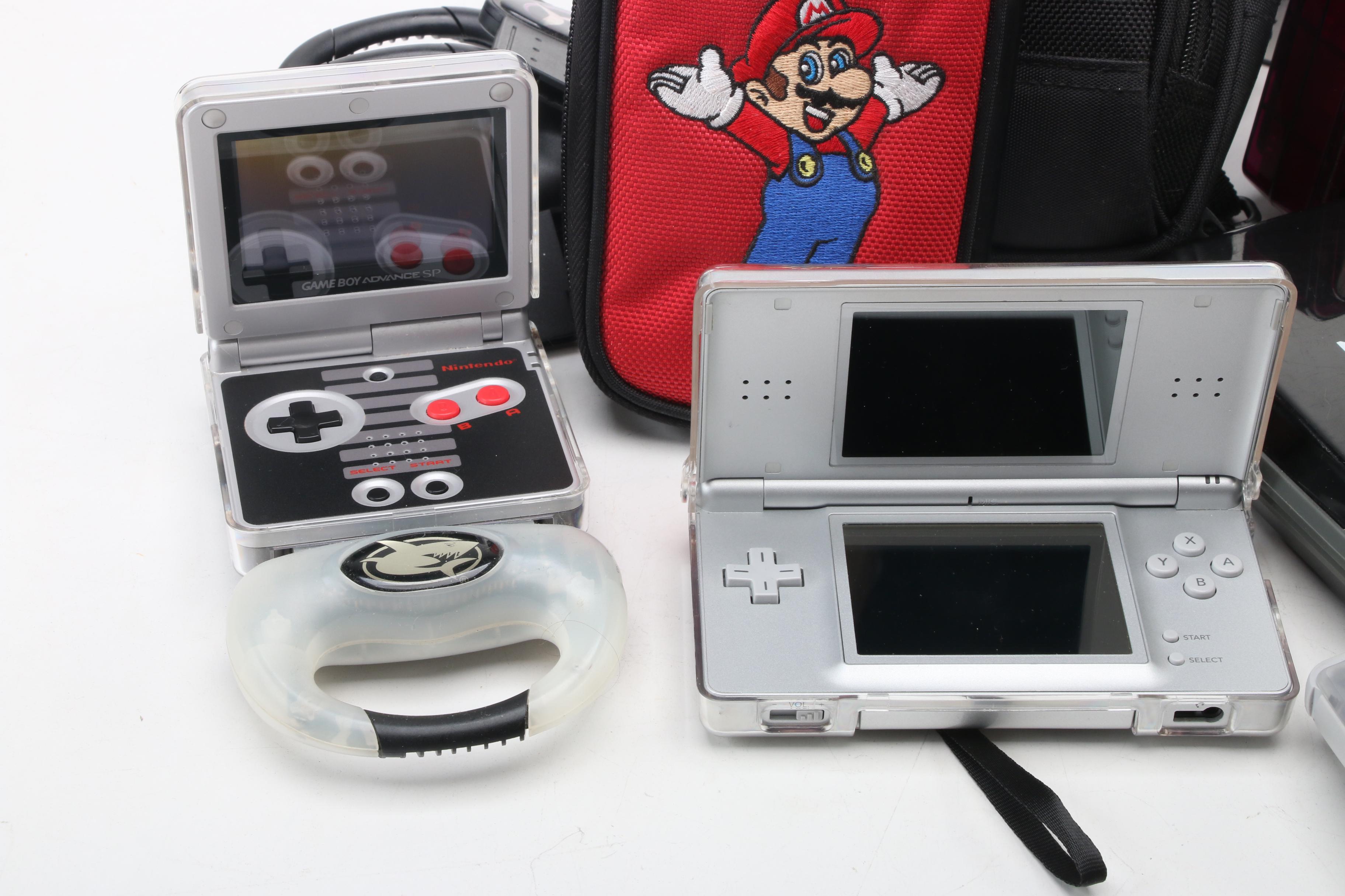 Nintendo Gameboy Advance, Nintendo DS, Gameboy Advance SP, Accessories and Games