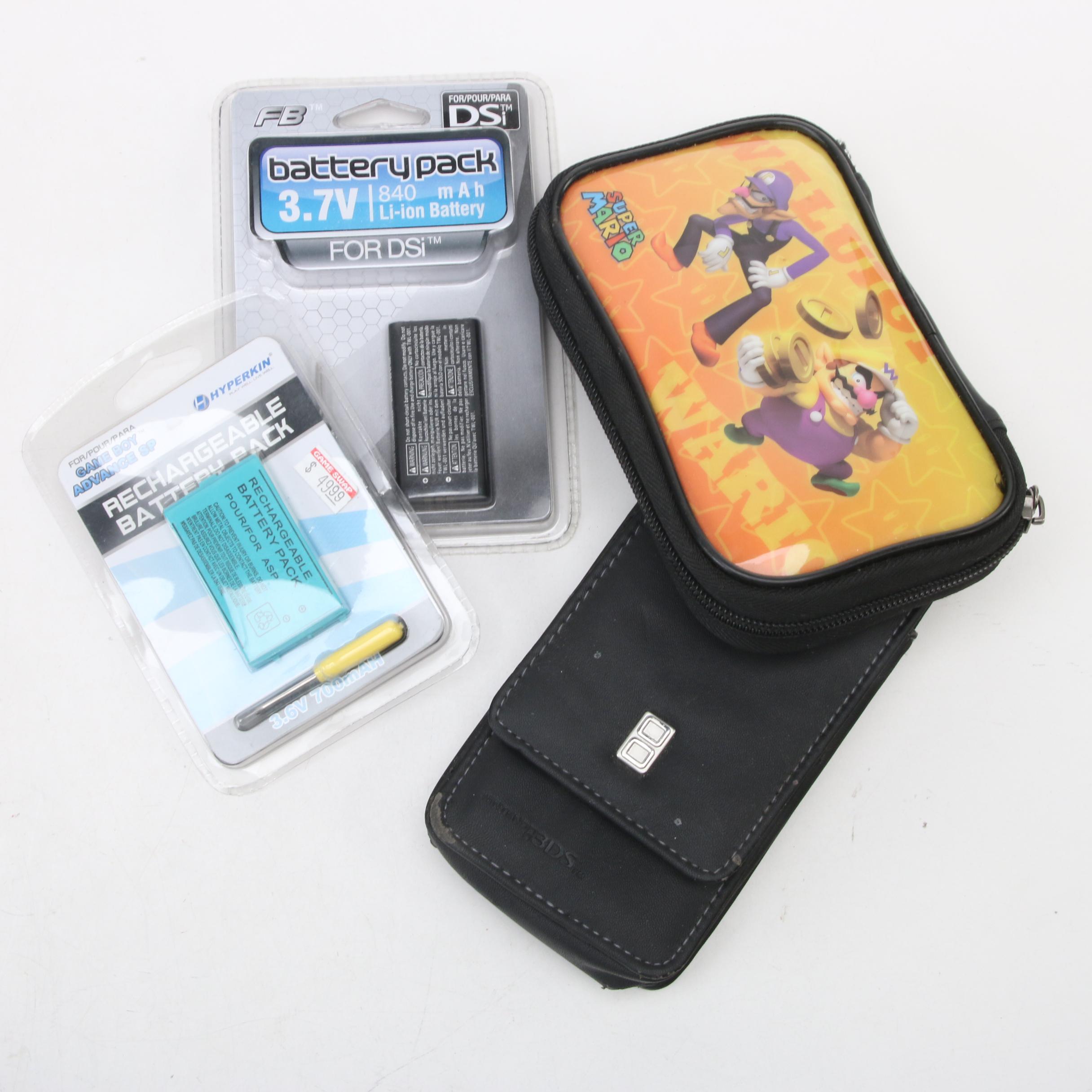 Nintendo Gameboy Advance, Nintendo DS, Gameboy Advance SP, Accessories and Games